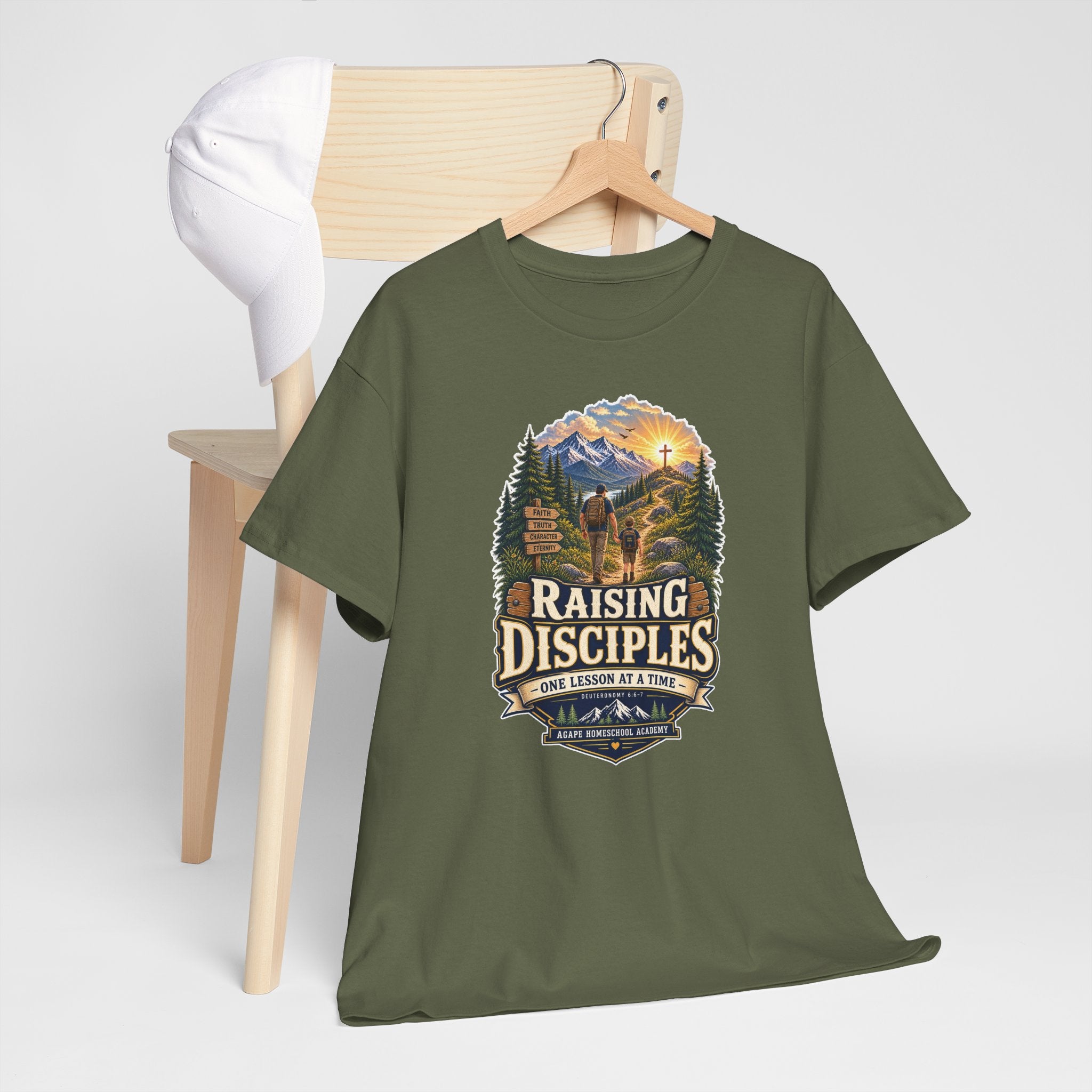Agape Homeschool Academy Raising Disciples T-Shirt