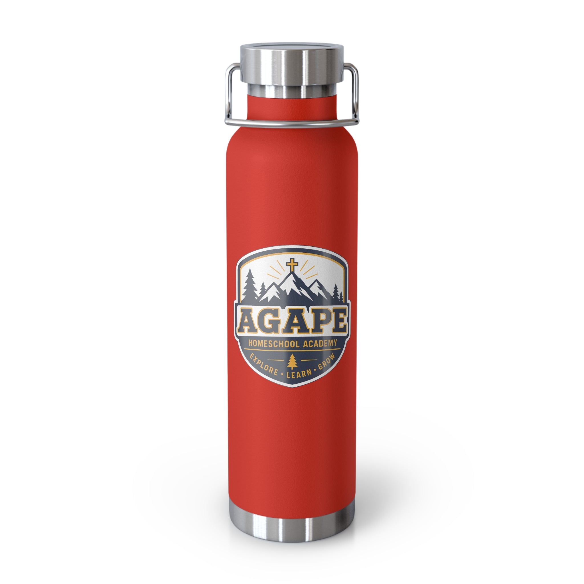 Agape Homeschool Academy 22oz Insulated Water Bottle