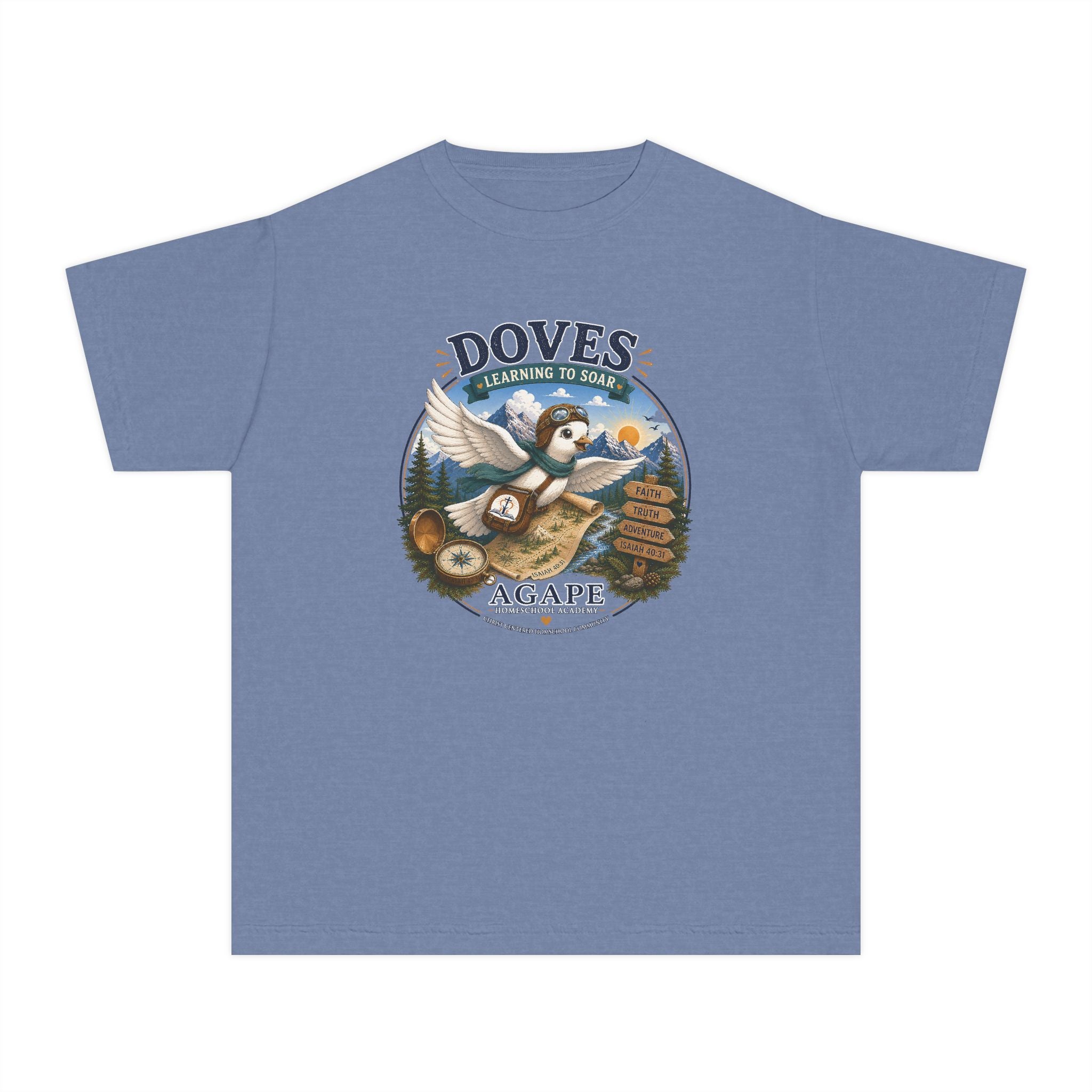 Doves Learning to Soar Tee