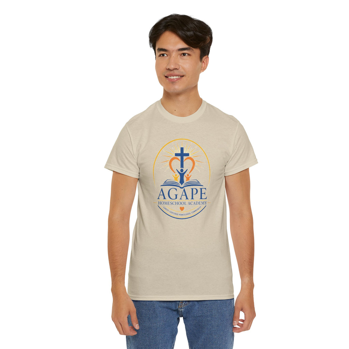 Lions Agape Homeschool Academy Logo Tee