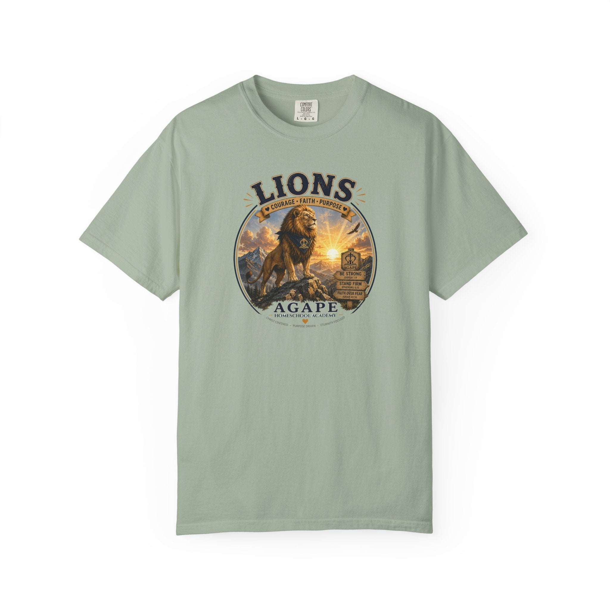 Lions Agape Homeschool Academy Tee