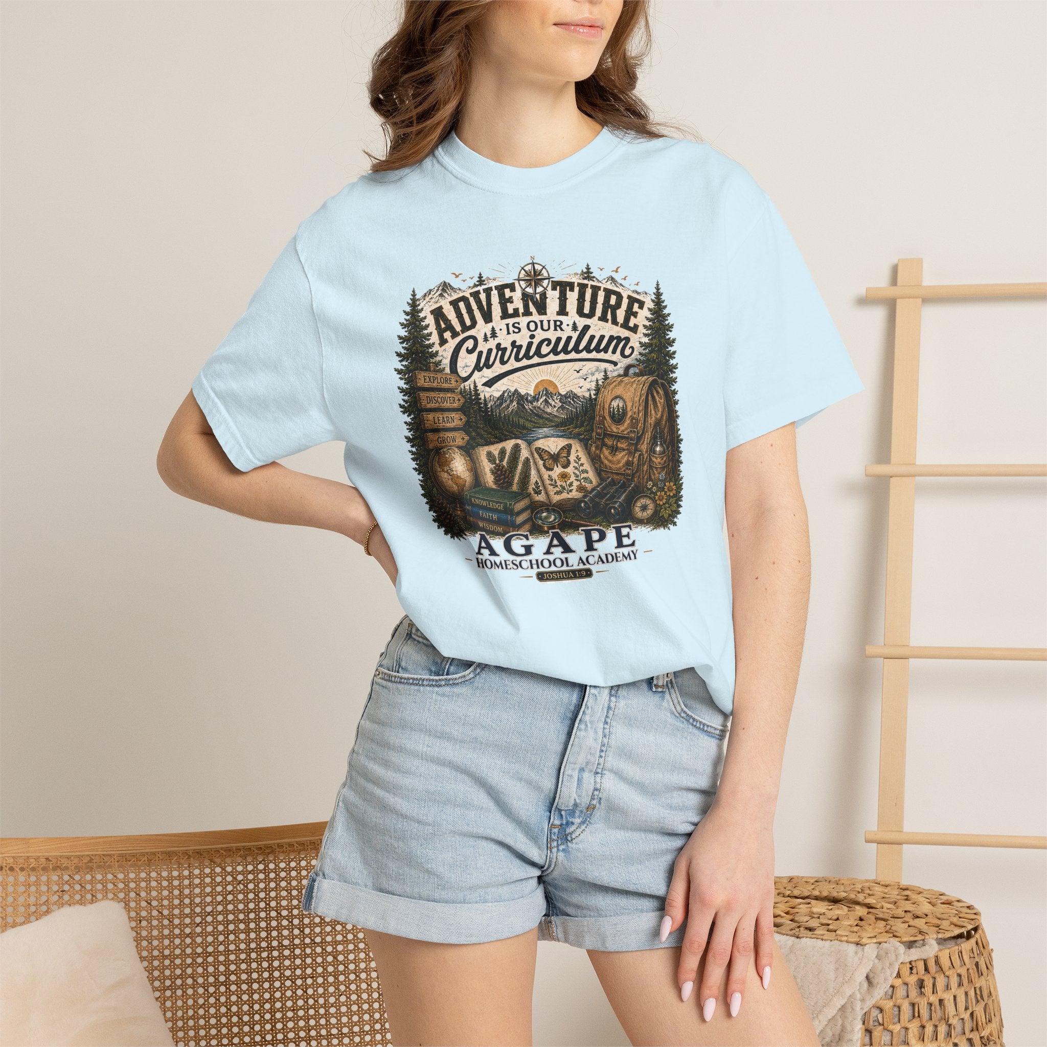 Lions Agape Homeschool Academy Adventure Tee