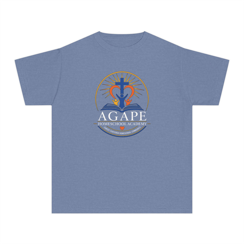Lambs Agape Homeschool Academy Logo Tee