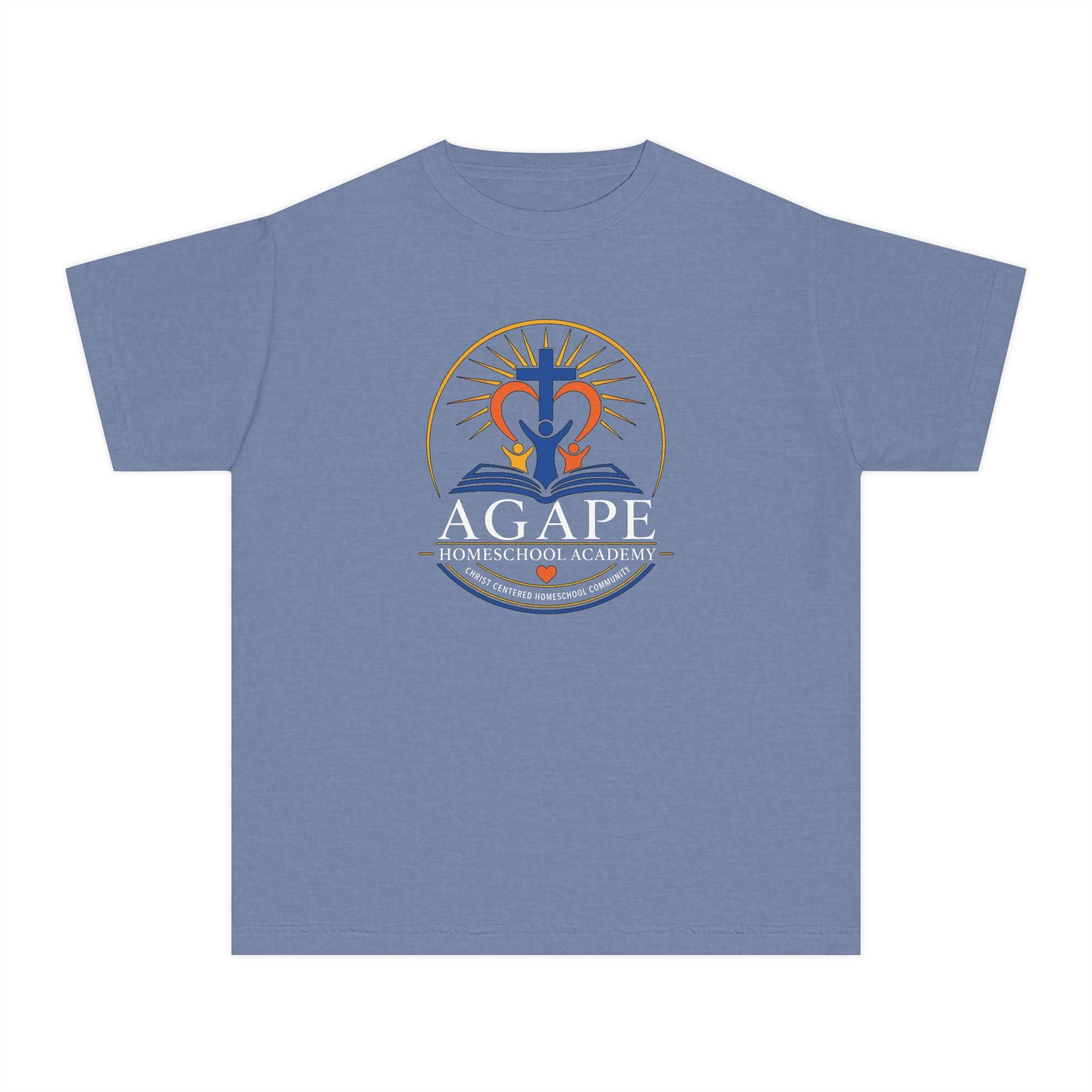Lambs Agape Homeschool Academy Logo Tee