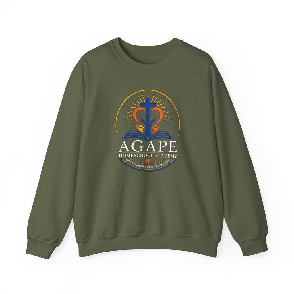 Lambs Agape Homeschool Academy Logo Sweatshirt