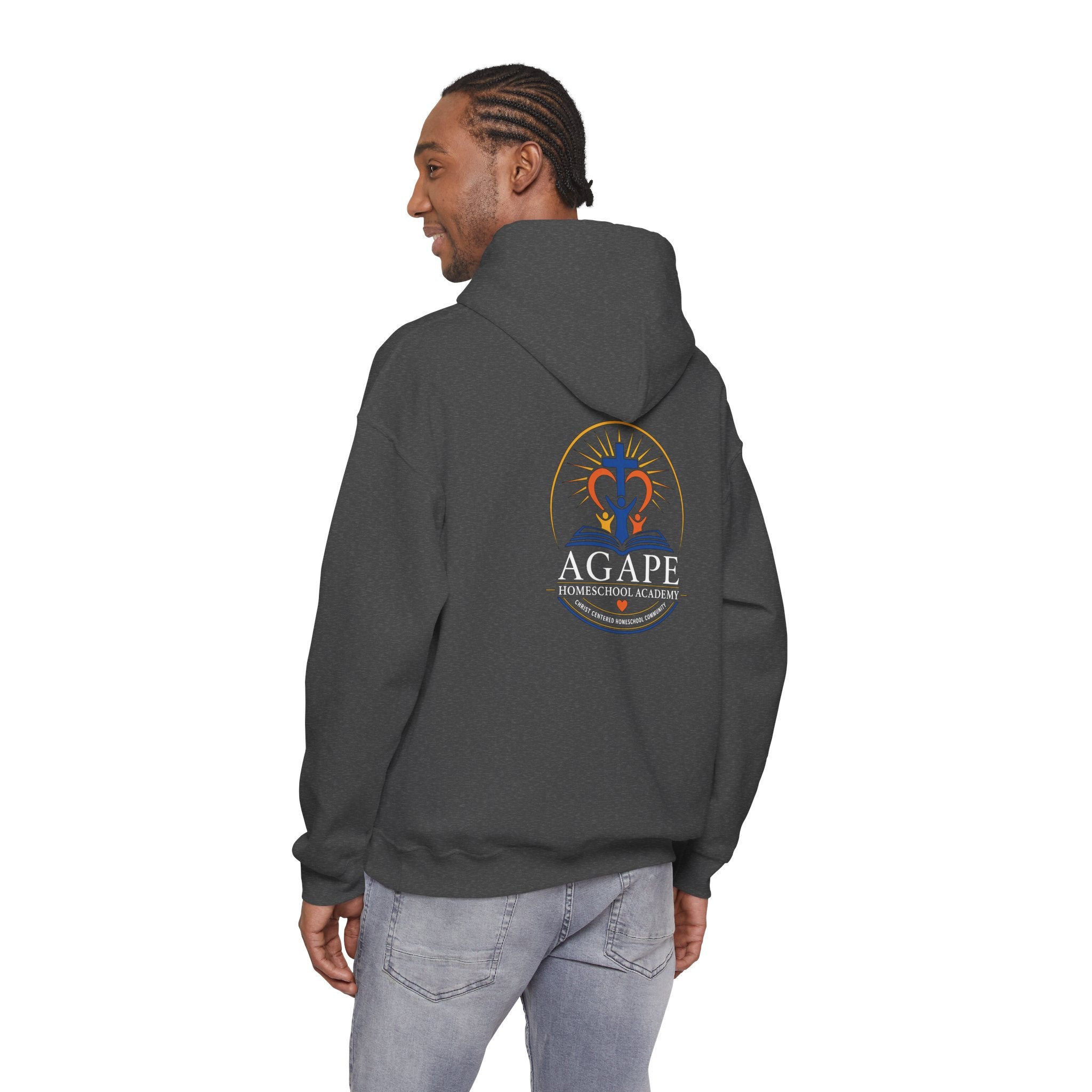 Agape Homeschool Academy Logo Pullover Hoodie