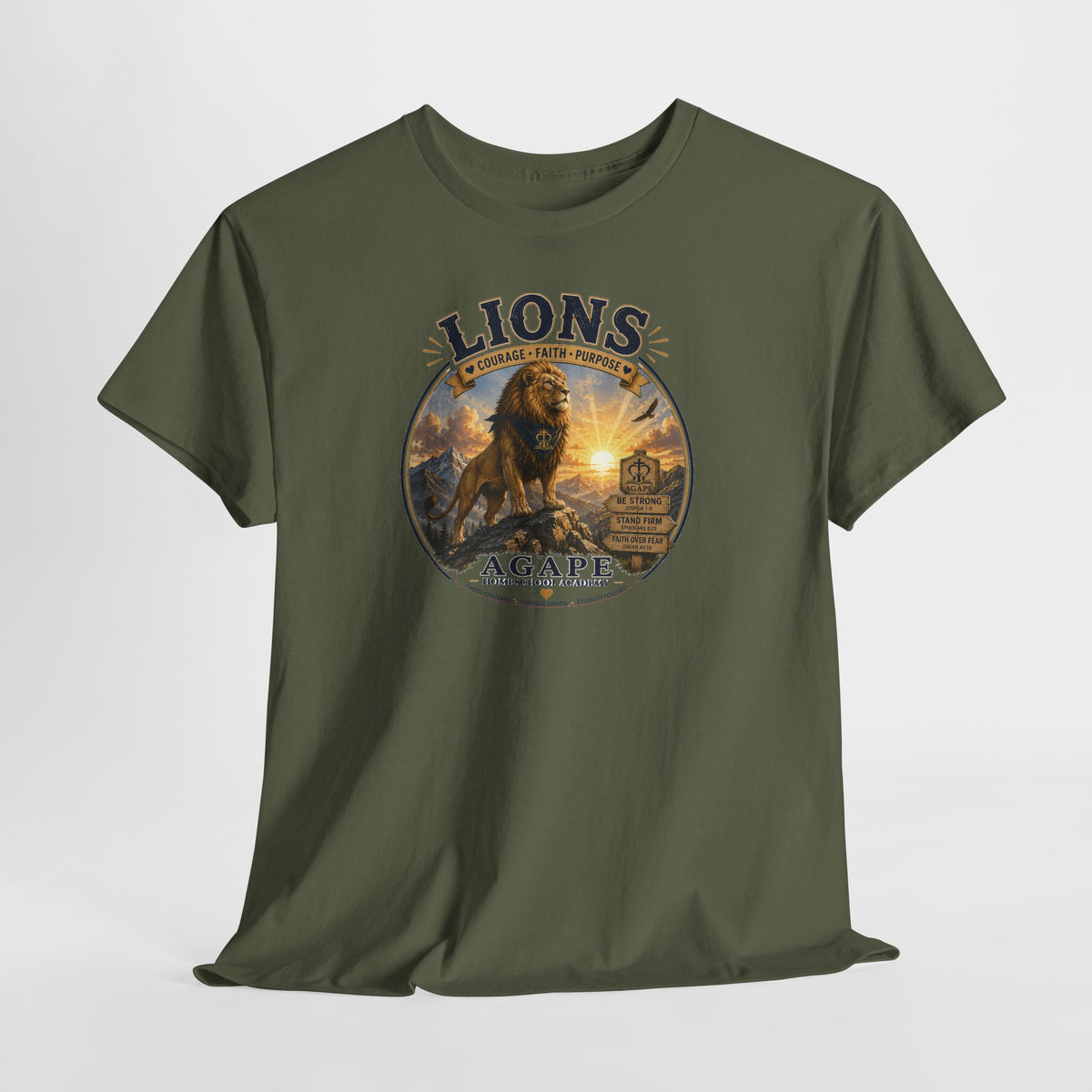 Lions Agape Homeschool Academy Tee
