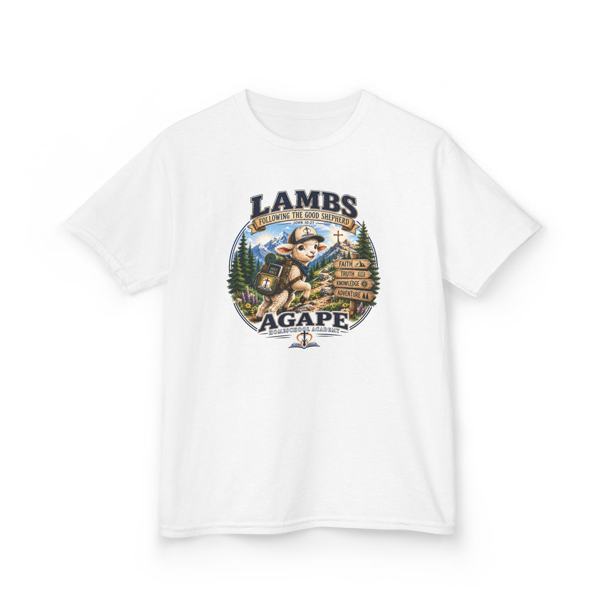 Lambs Agape Homeschool Academy Tee