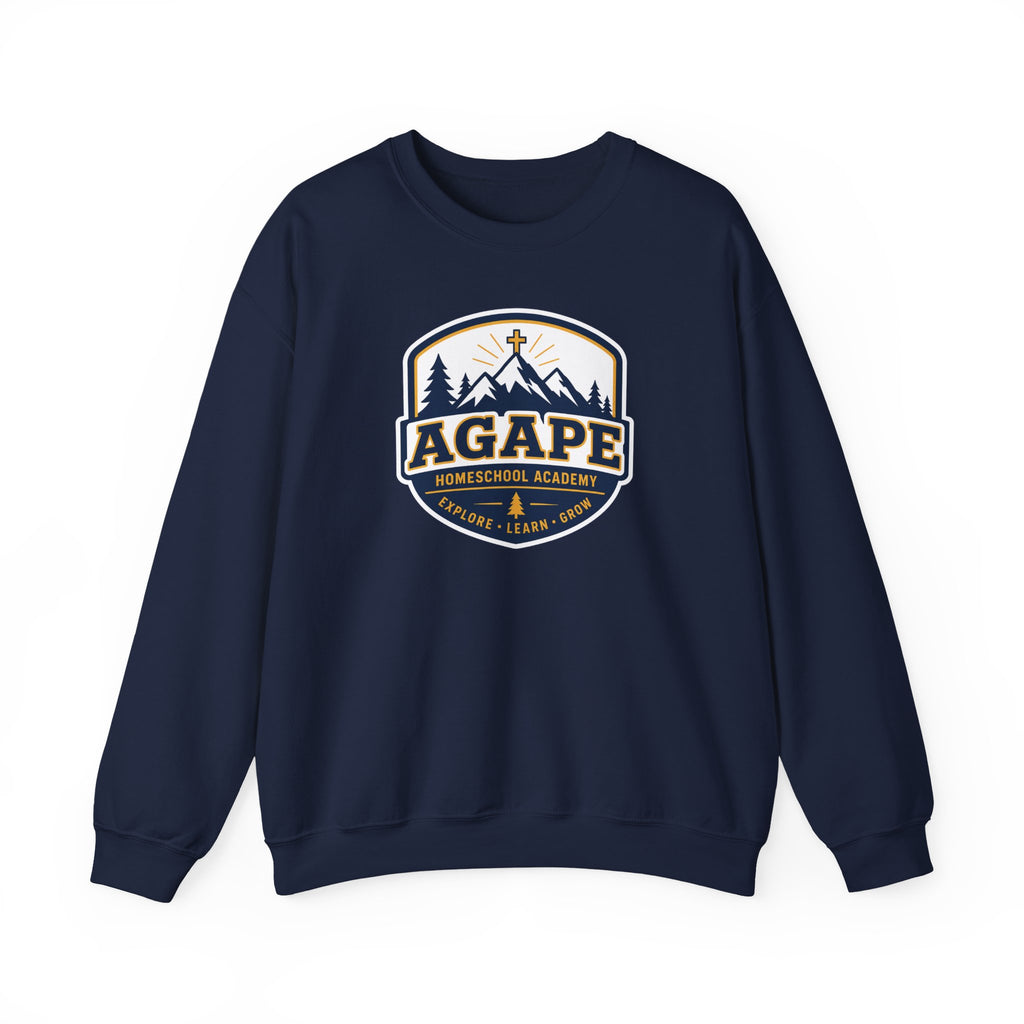 Agape Homeschool Academy Badge Sweatshirt