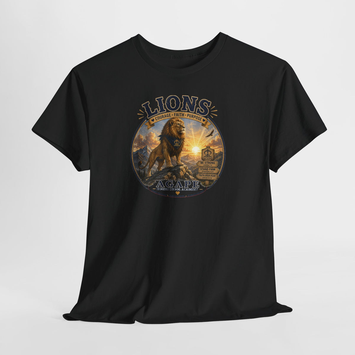 Lions Agape Homeschool Academy Tee