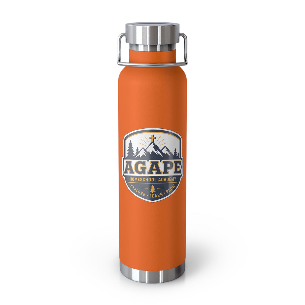 Agape Homeschool Academy 22oz Insulated Water Bottle