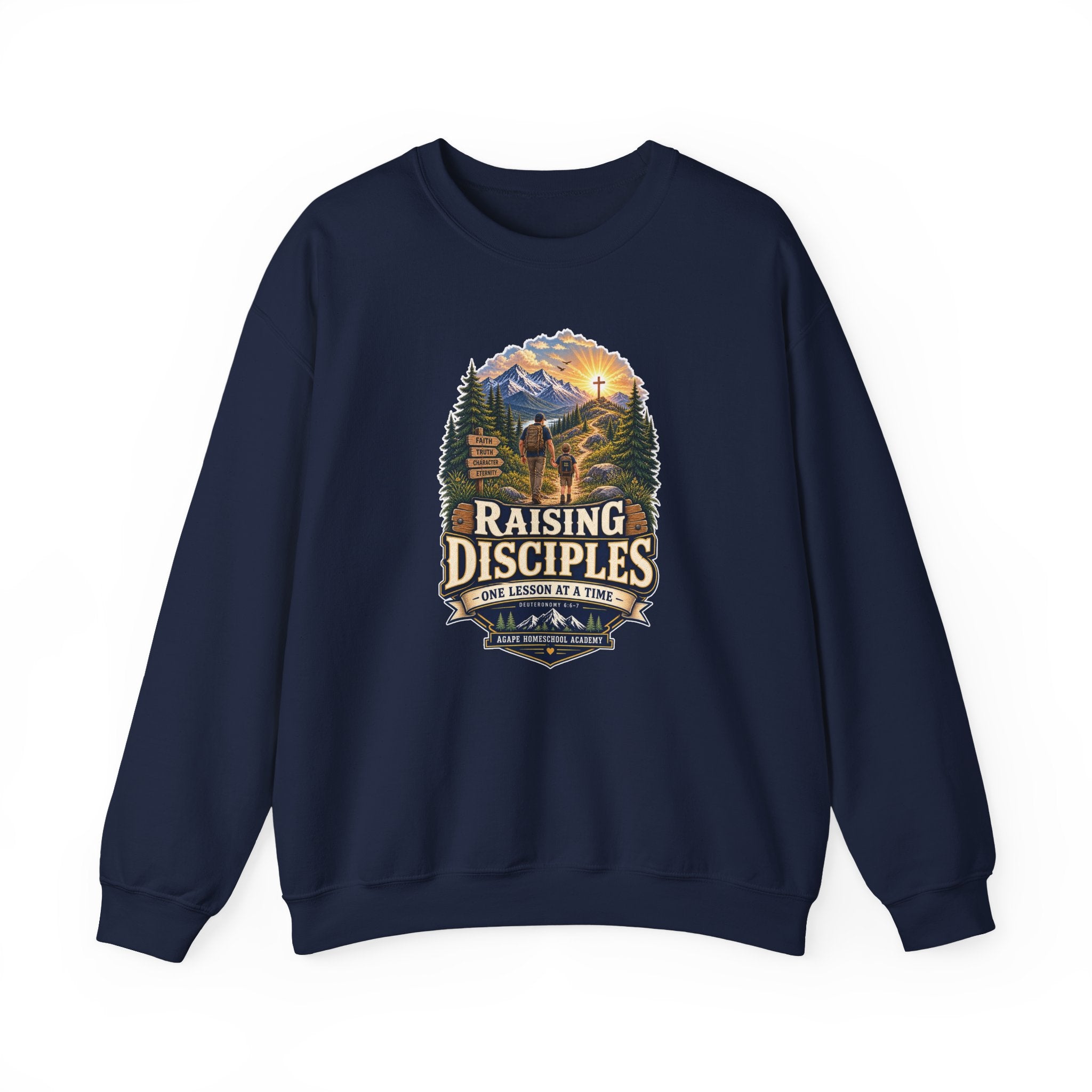 Agape Homeschool Raising Disciples Sweatshirt