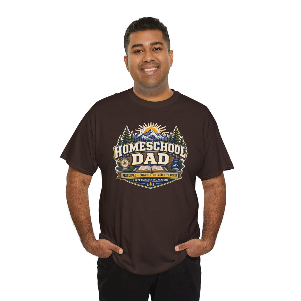 Agape Homeschool Academy Dad T-Shirt