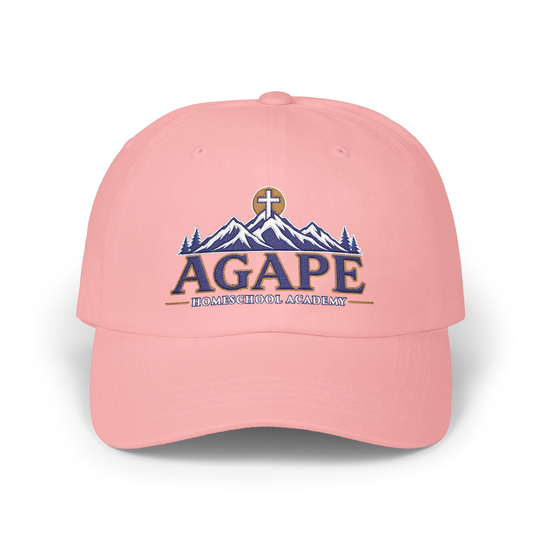Agape Homeschool Academy Embroidered Mountain Dad Hat