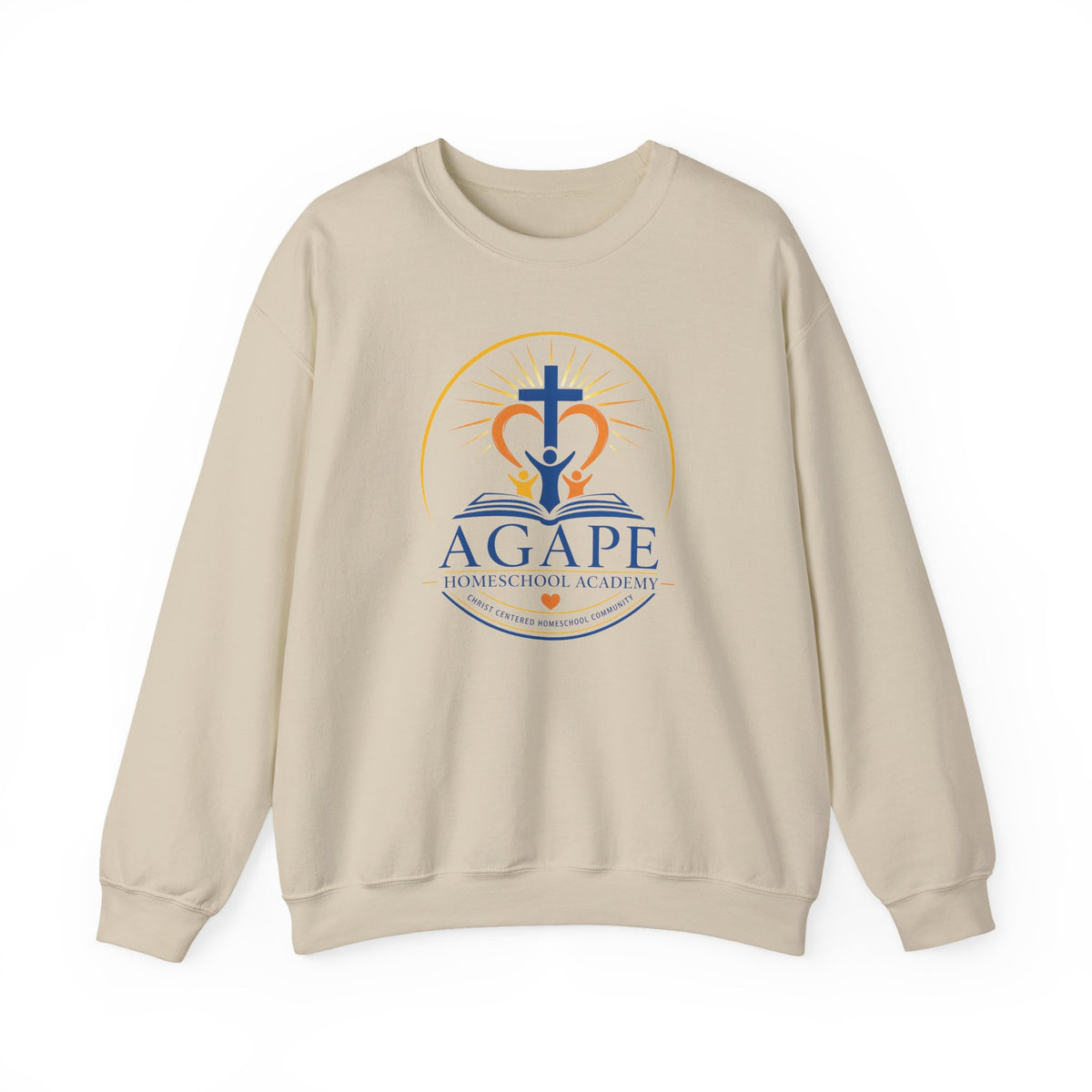 Lions Agape Homeschool Academy Logo Sweatshirt