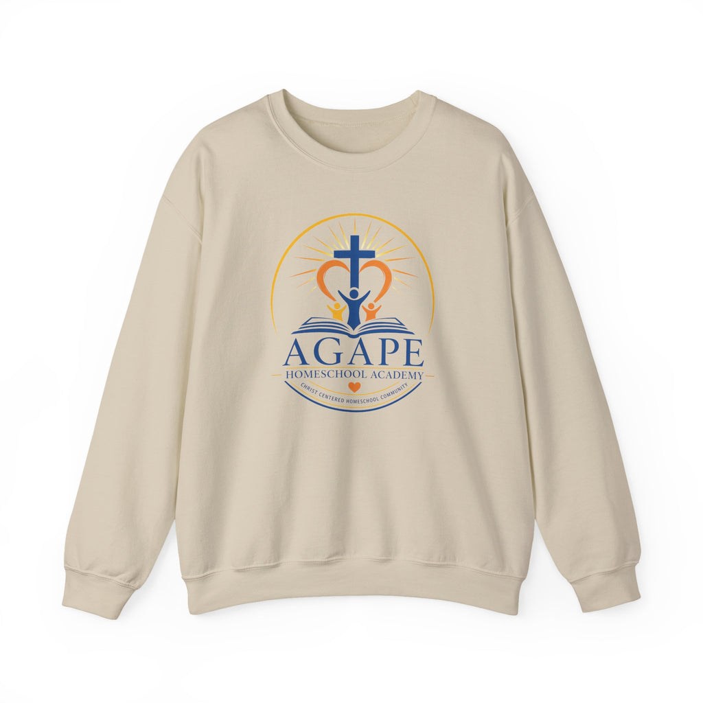 Lions Agape Homeschool Academy Logo Sweatshirt