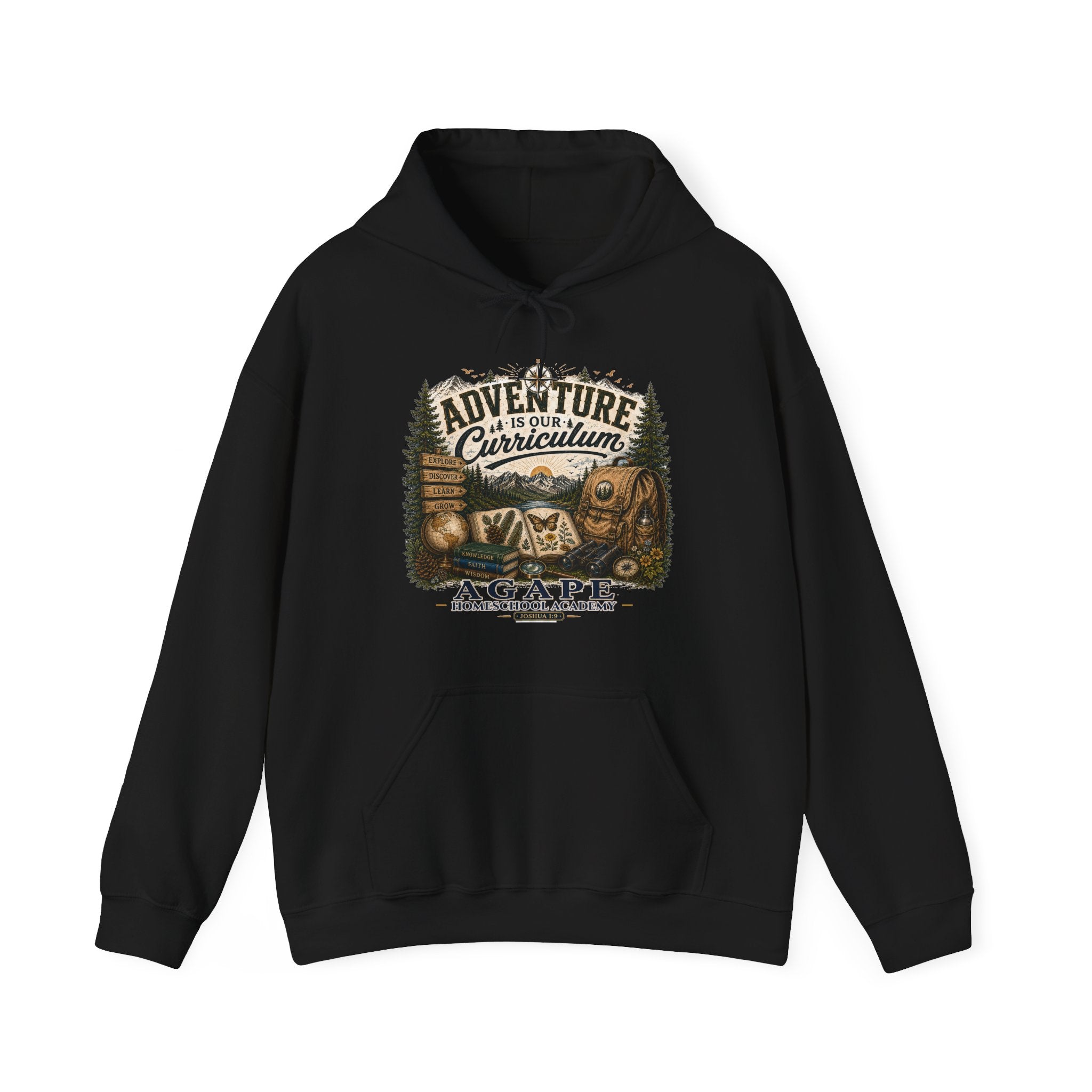 Lions Agape Homeschool Academy Adventure Pullover Hoodie