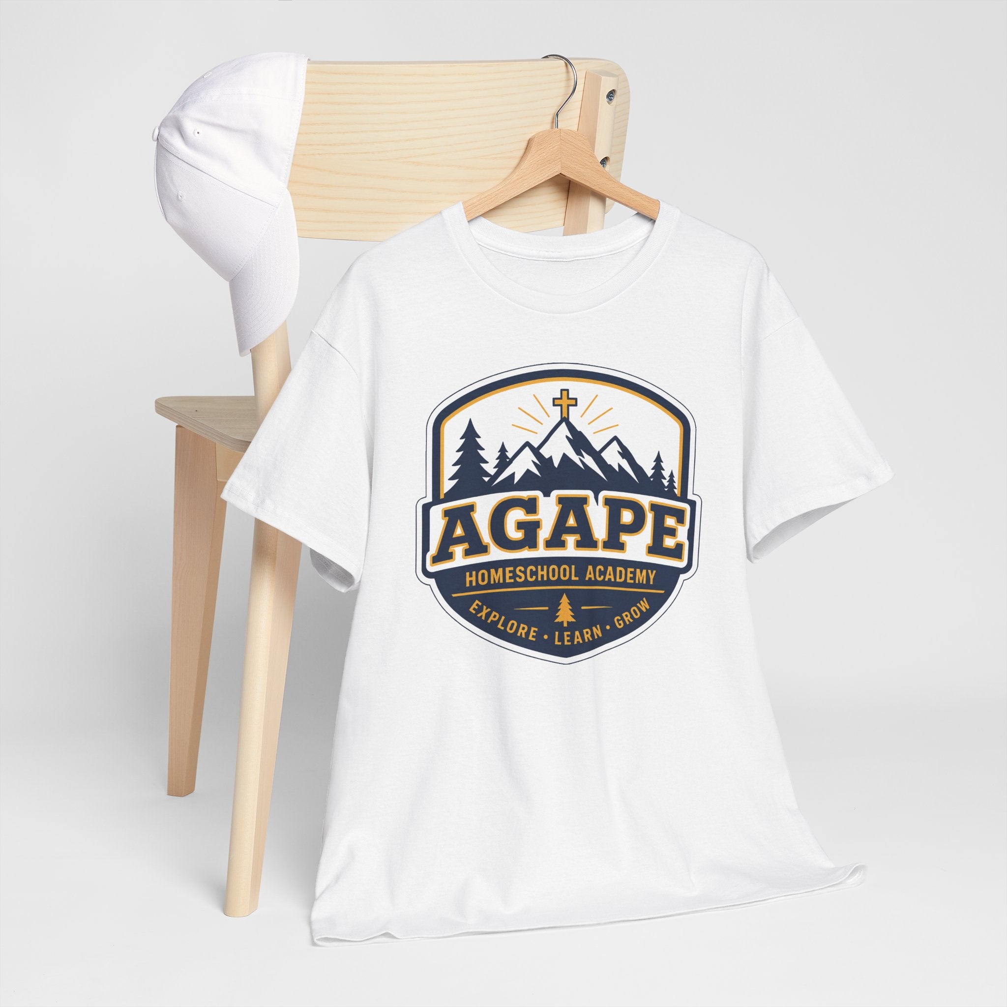 Agape Homeschool Academy Badge T-Shirt