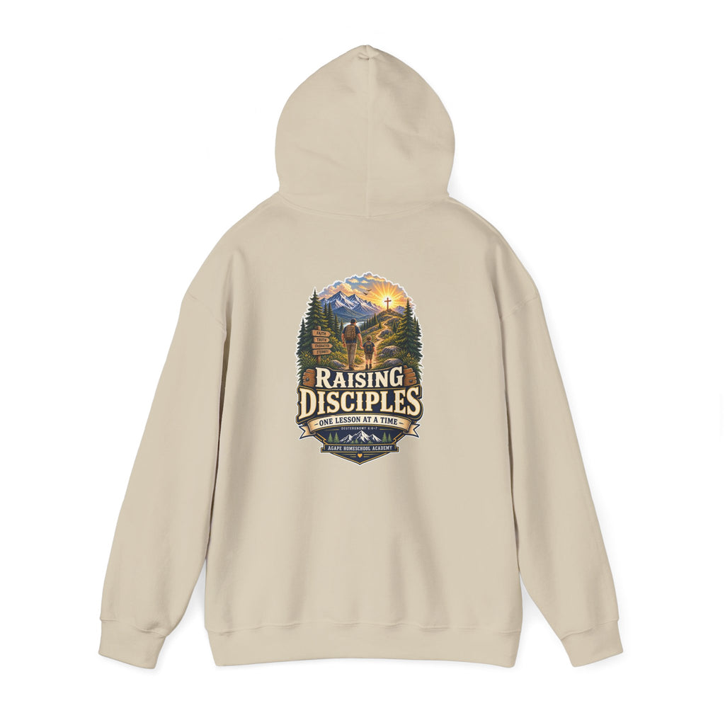 Men's Agape Homeschool Raising Disciples Pullover Hoodie