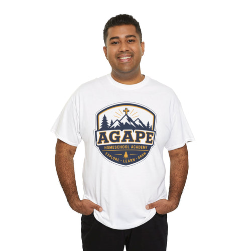 Agape Homeschool Academy Badge T-Shirt