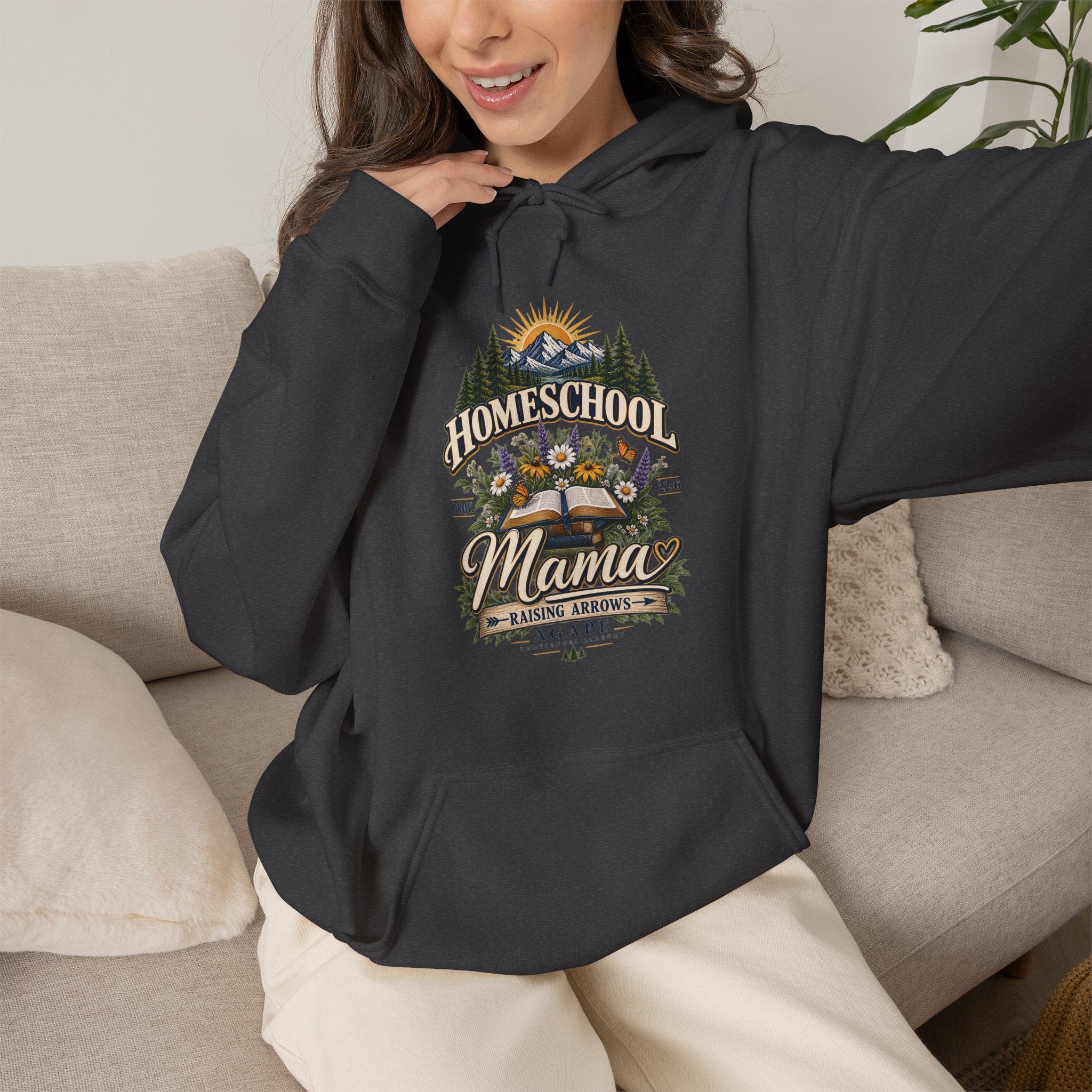 Agape Homeschool Academy Raising Arrows Hoodie