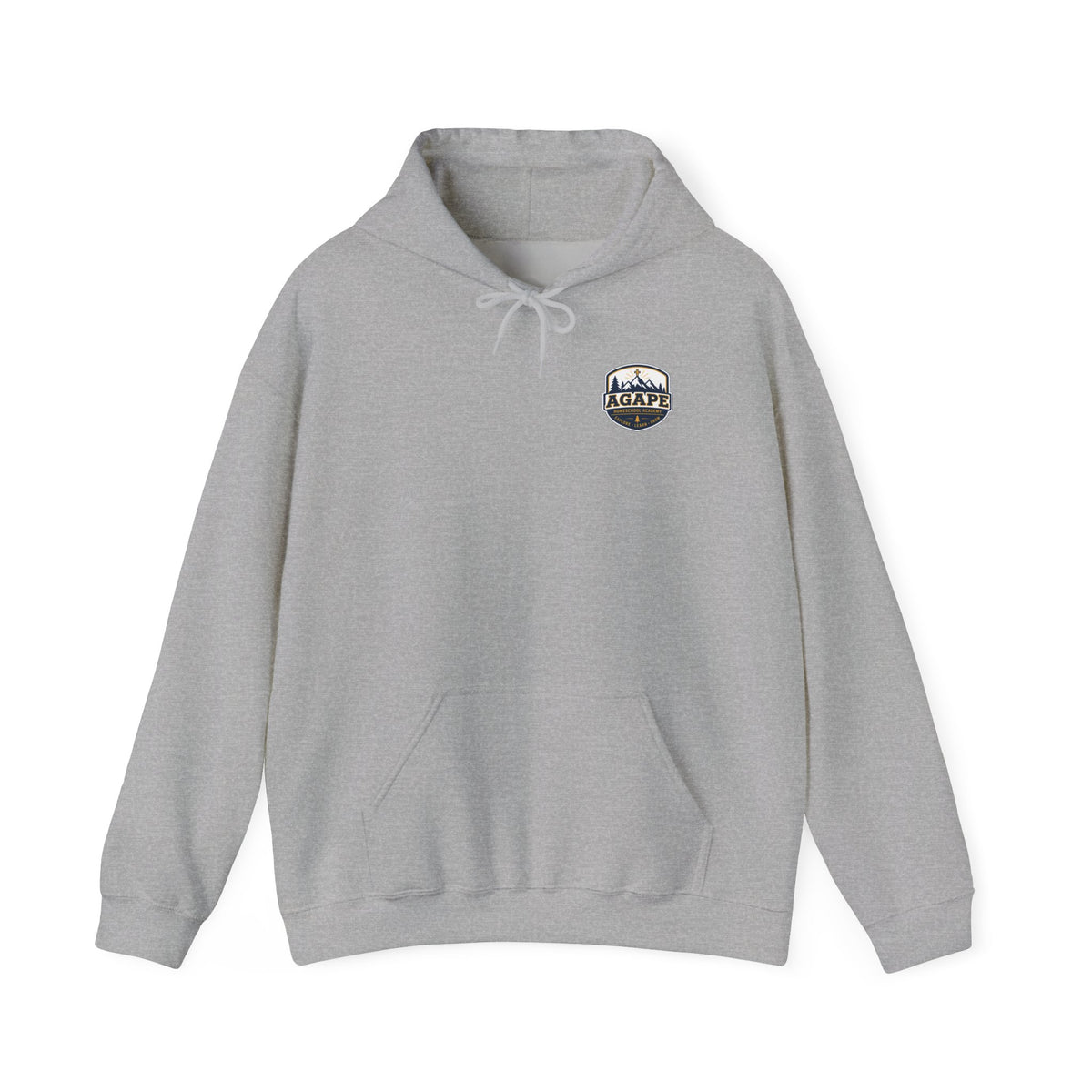 Agape Homeschool Academy Logo Pullover Hoodie