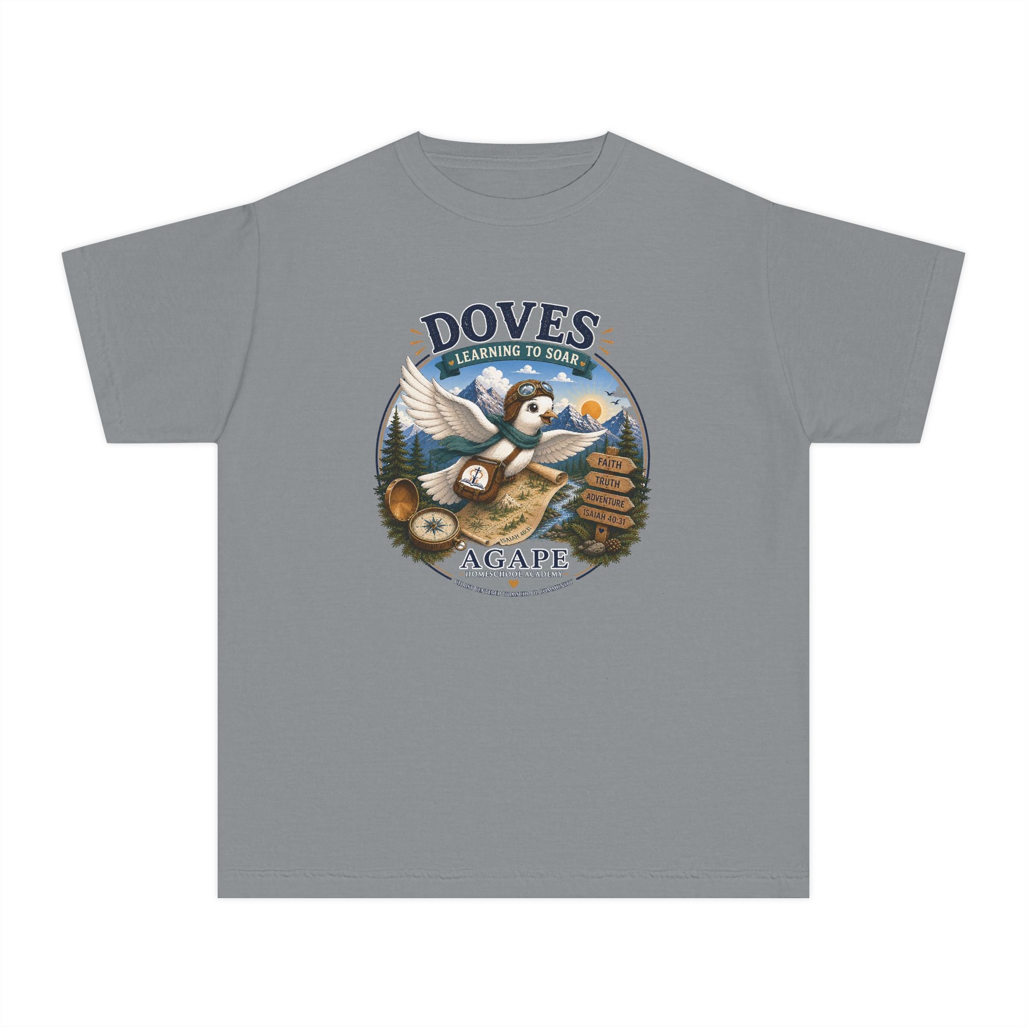 Doves Learning to Soar Tee