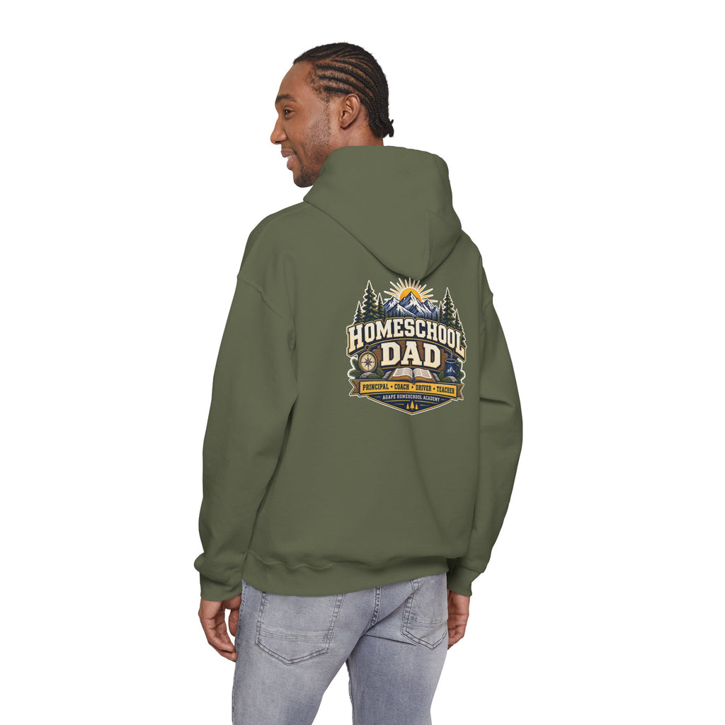 Agape Homeschool Academy Dad Pullover Hoodie