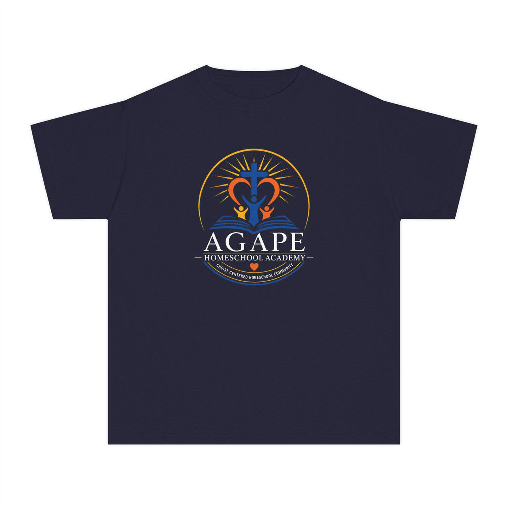 Lambs Agape Homeschool Academy Logo Tee