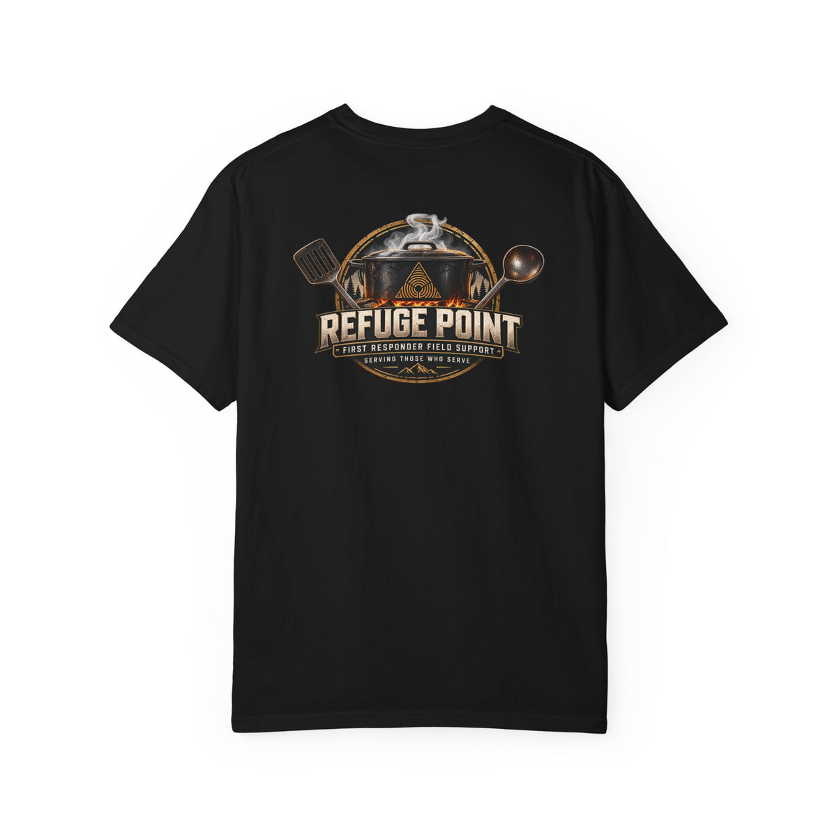 Refuge Point - Serving Those Who Serve T-Shirt, First Responder Support Team Apparel