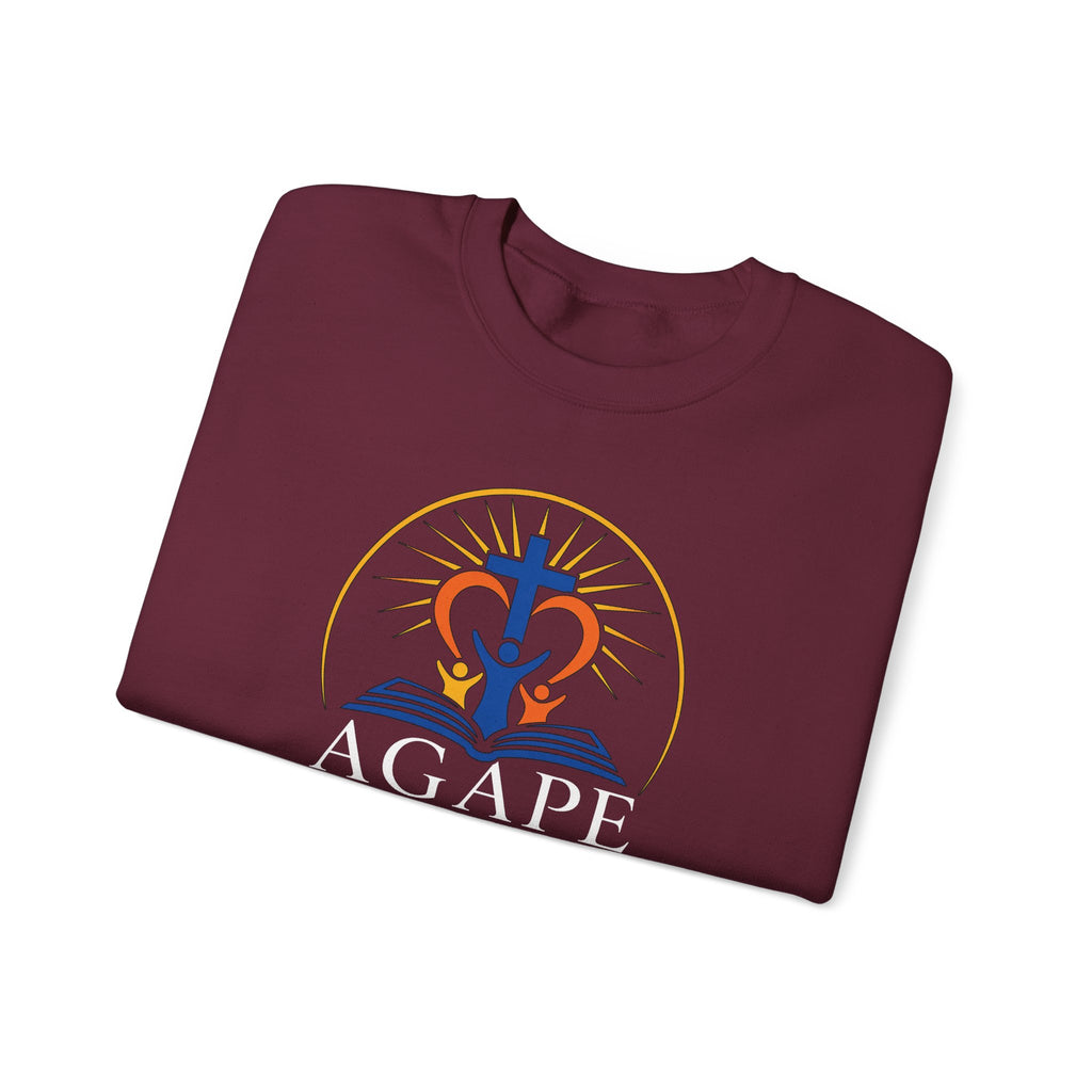 Lions Agape Homeschool Academy Logo Sweatshirt