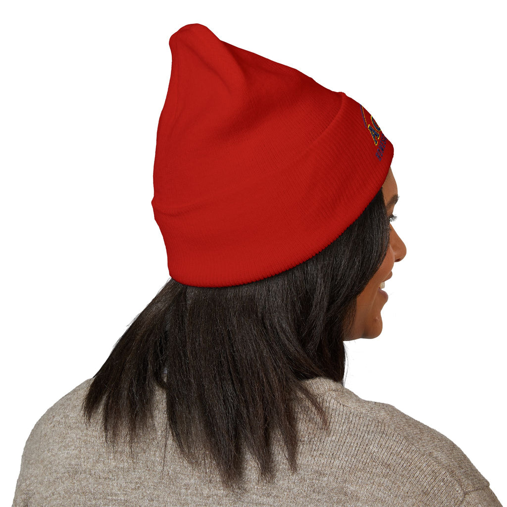 Agape Homeschool Academy Embroidered Cuffed Beanie