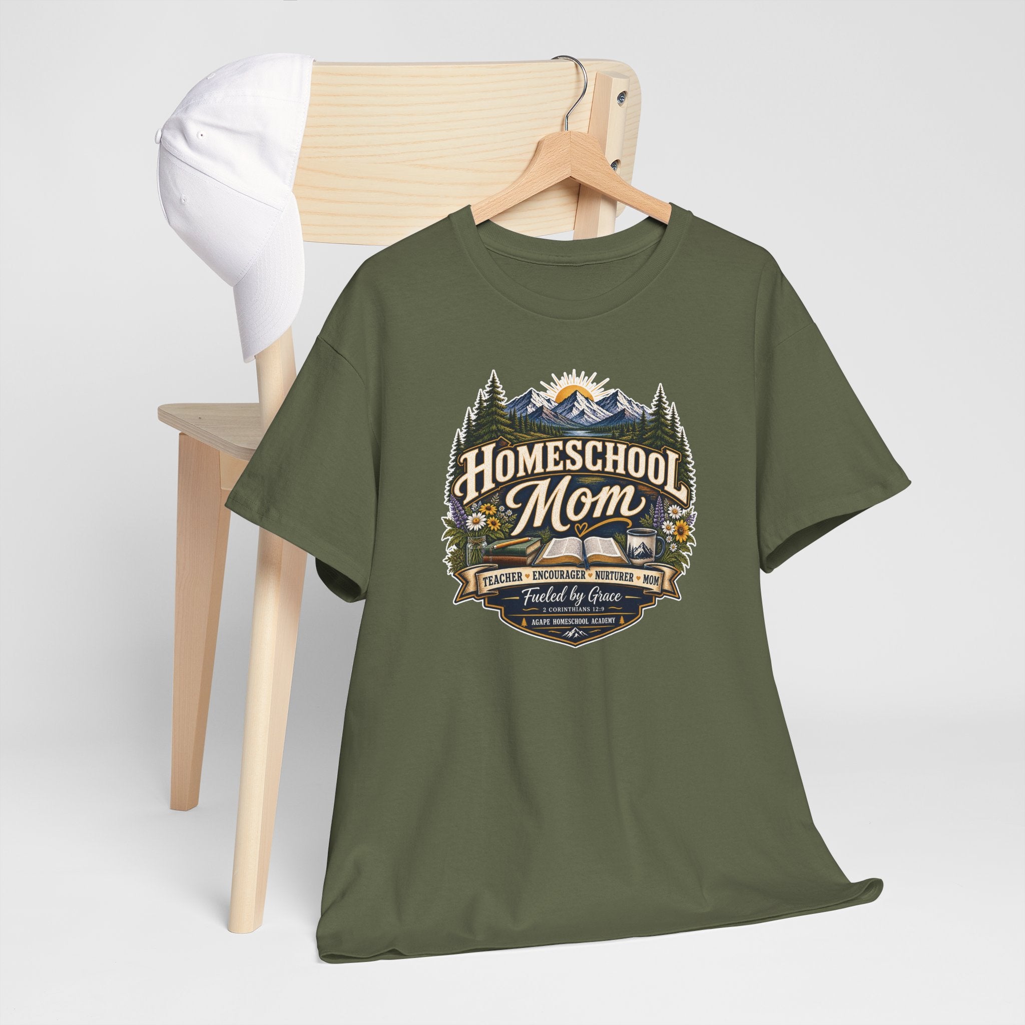 Agape Homeschool Academy Mom T-Shirt