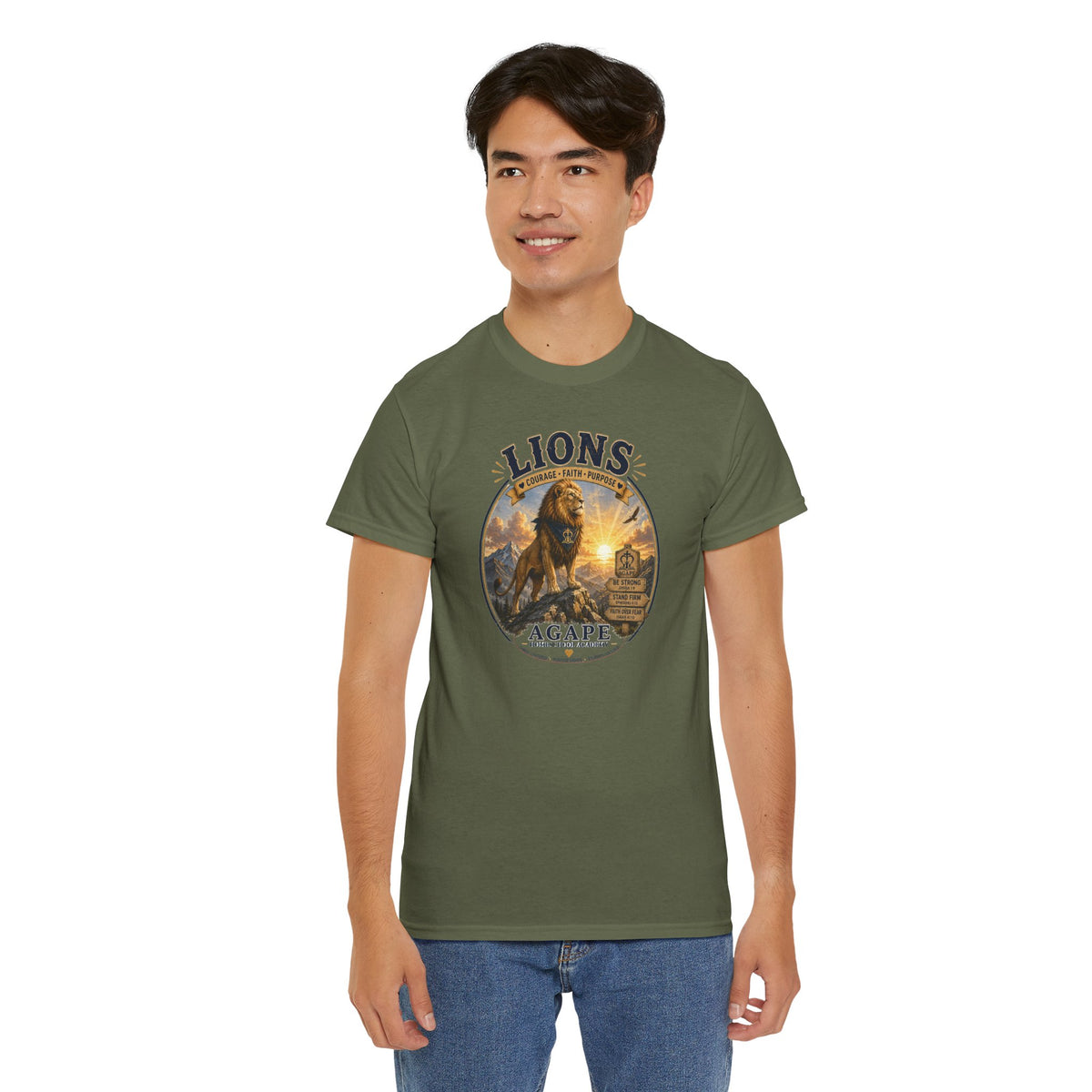 Lions Agape Homeschool Academy Tee