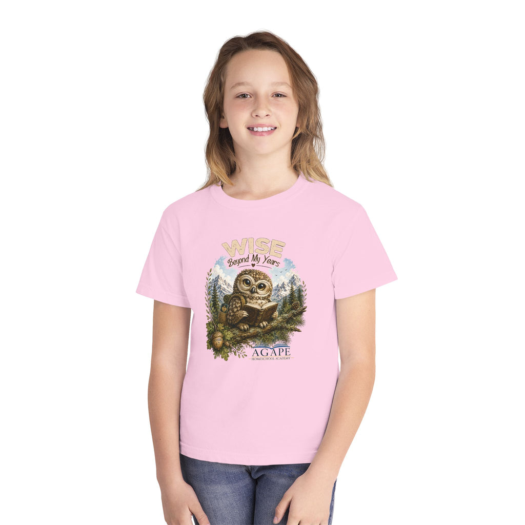 Doves Wise Beyond My Years Owl Tee
