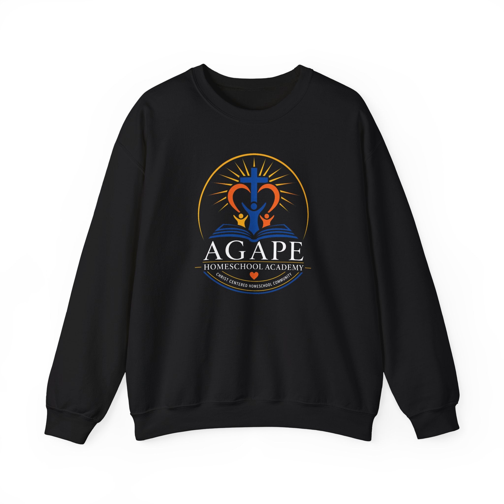 Lambs Agape Homeschool Academy Logo Sweatshirt