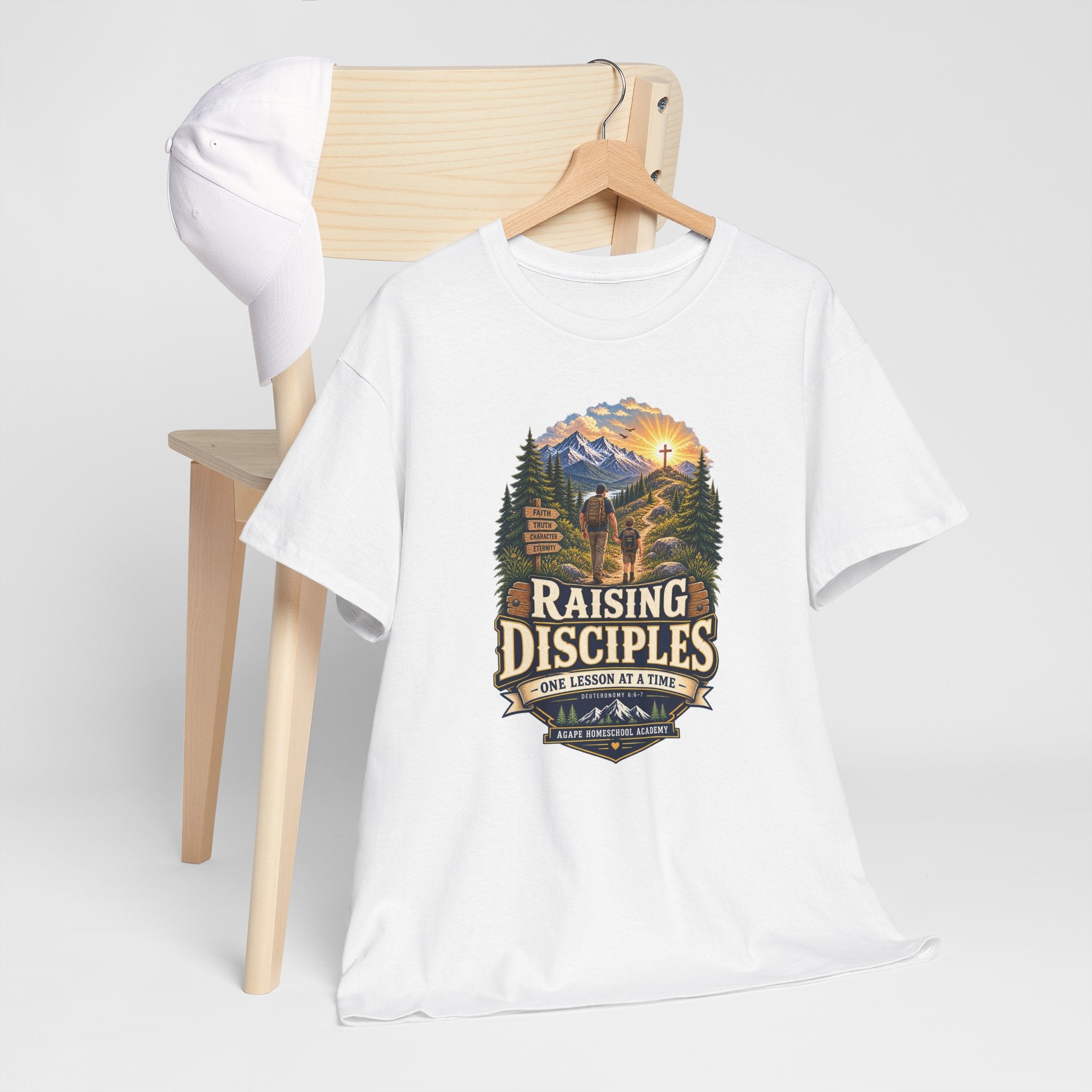 Agape Homeschool Academy Raising Disciples T-Shirt