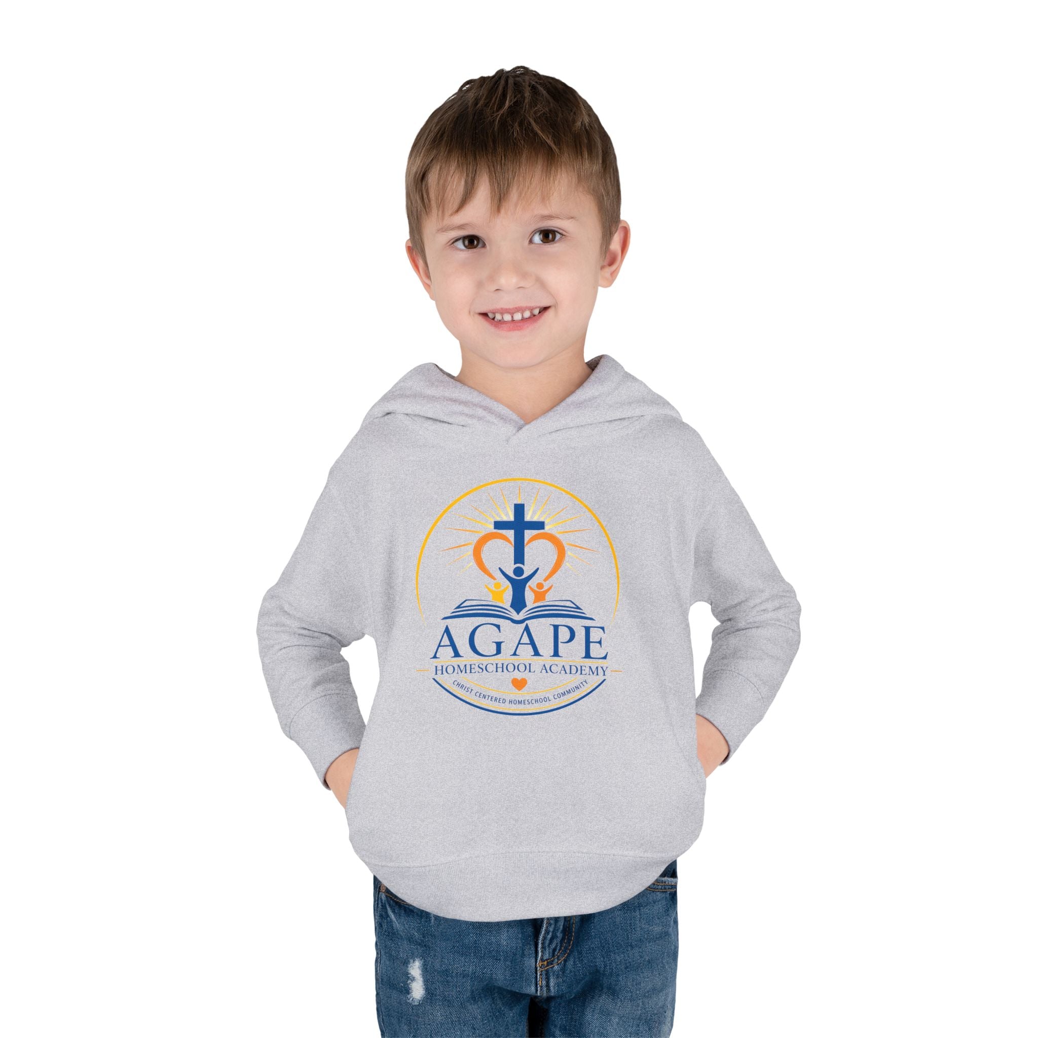 Tots Agape Homeschool Academy Logo Pullover Hoodie