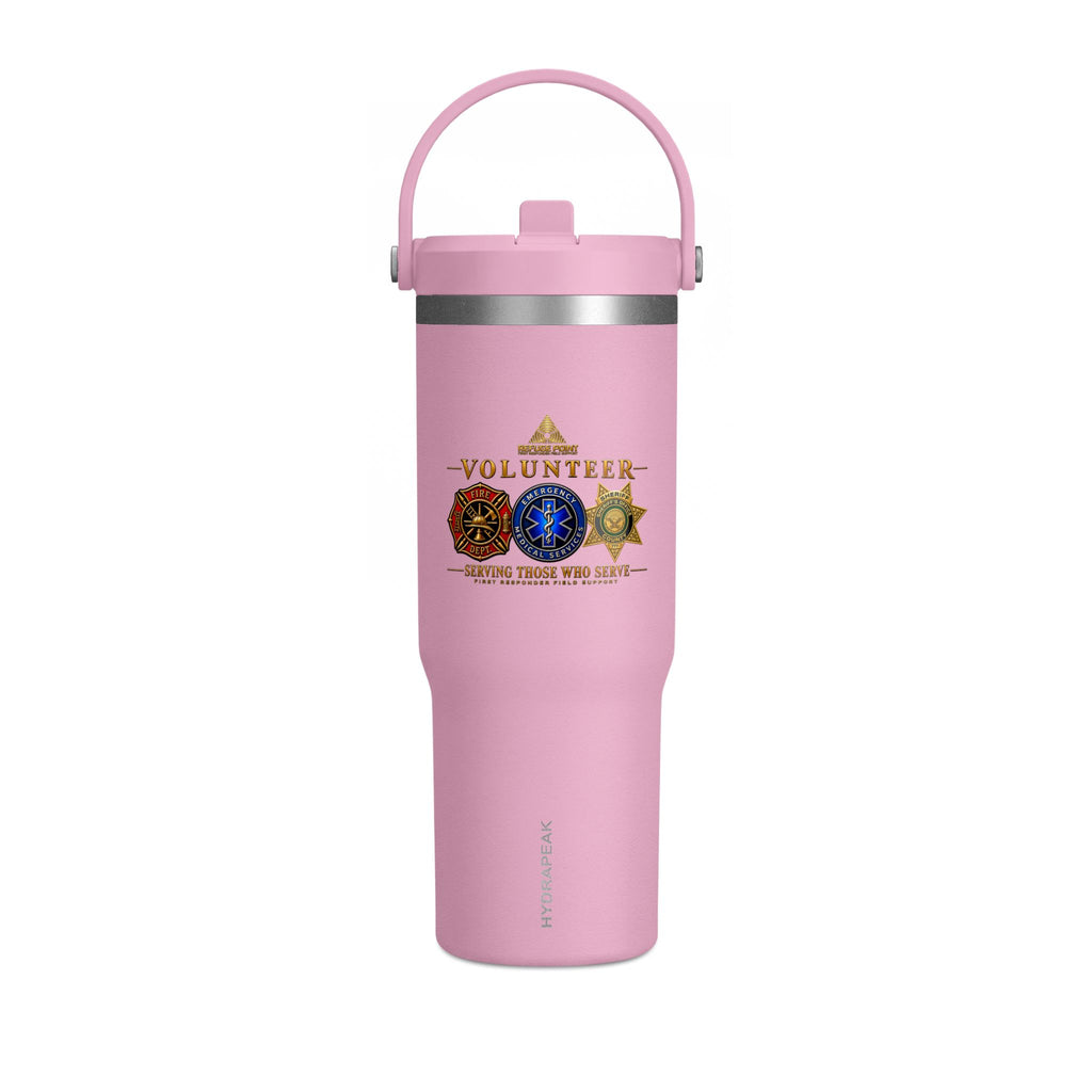 Refuge Point - Volunteer 32oz HydraPeak Nomad Tumbler, First Responder Insulated Travel Cup