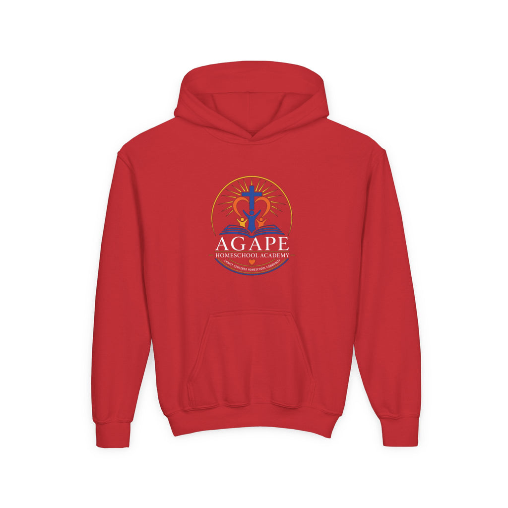Lambs Agape Homeschool Academy Logo Hoodie