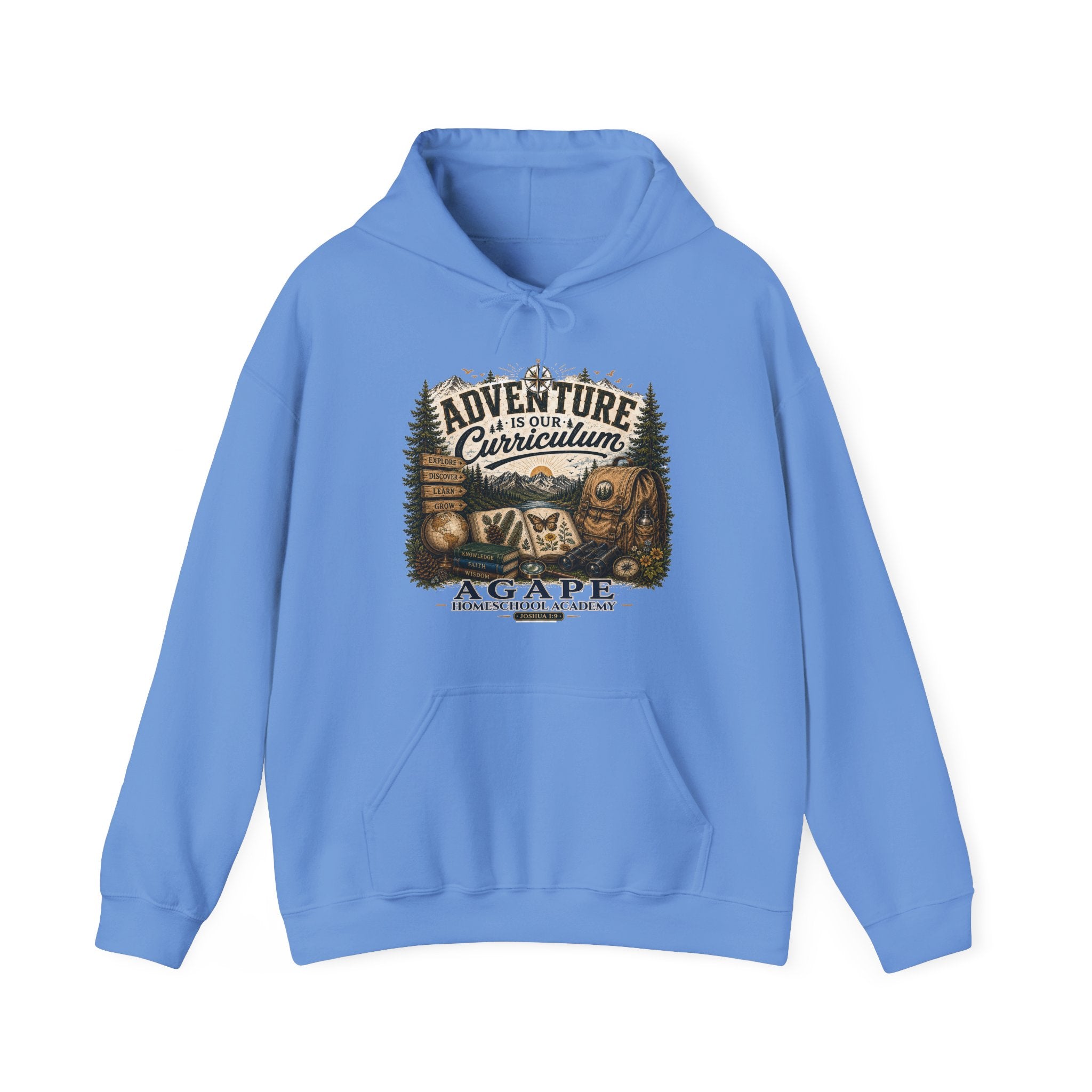 Lions Agape Homeschool Academy Adventure Pullover Hoodie