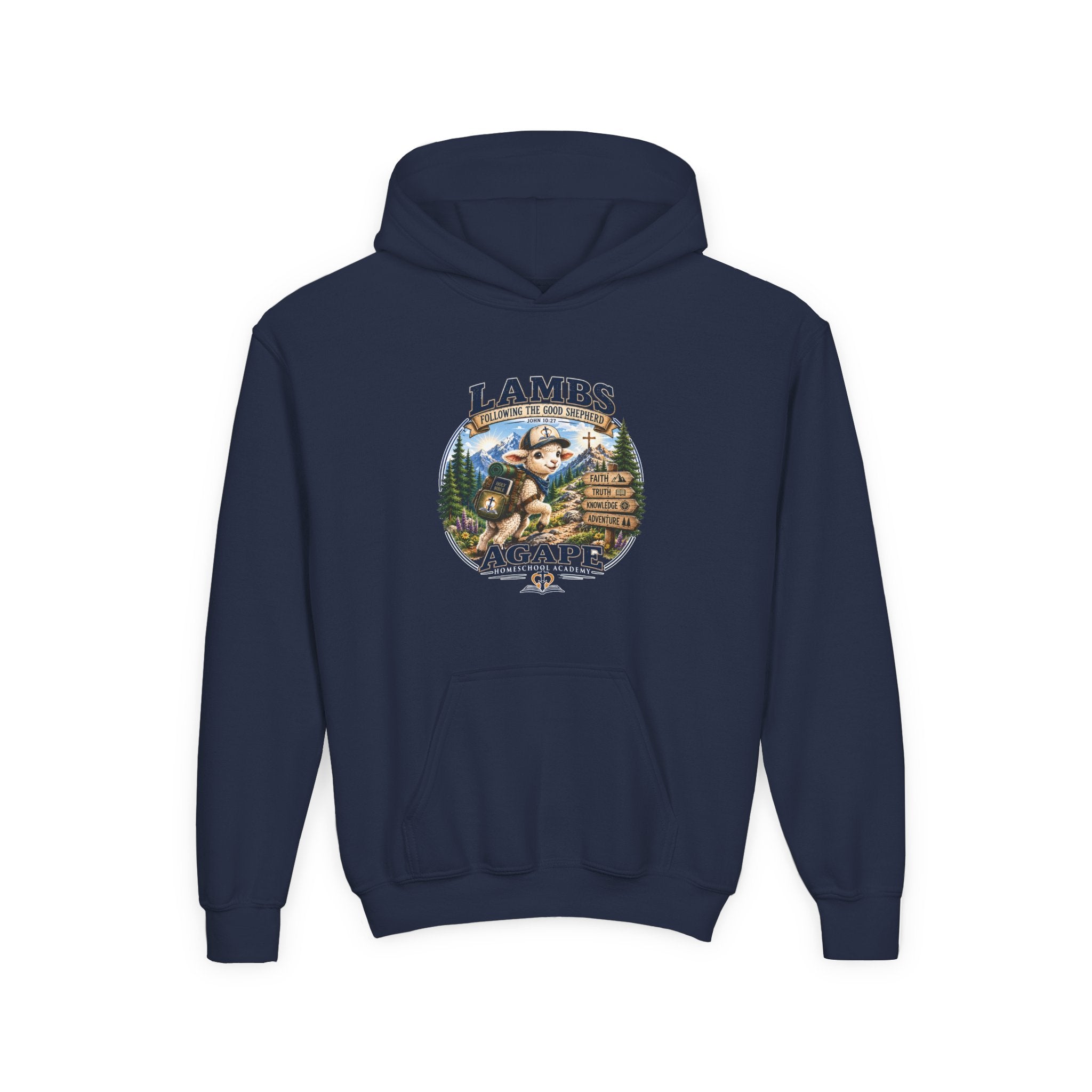 Lambs Agape Homeschool Academy Pullover Hoodie