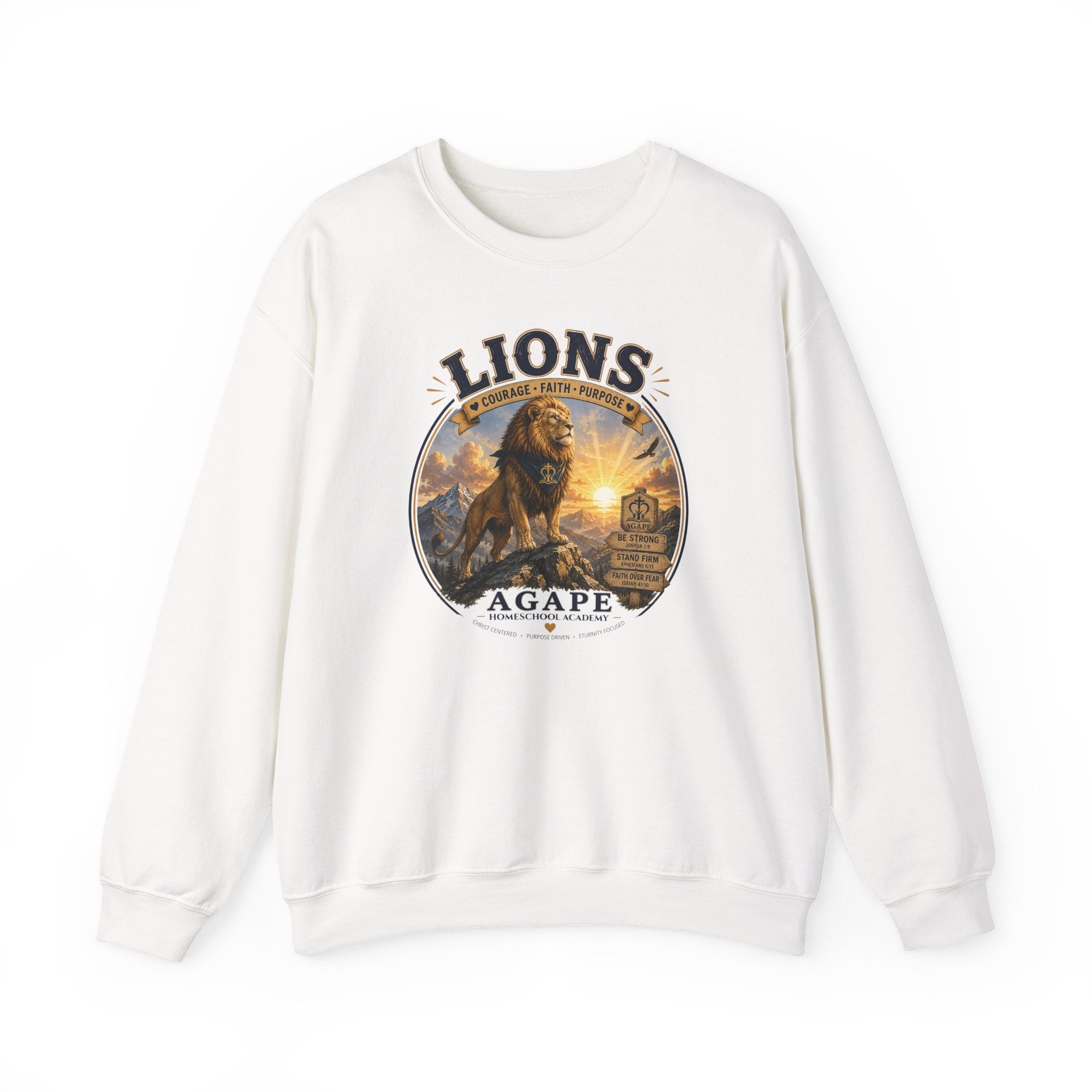 Lions Agape Homeschool Academy Sweatshirt