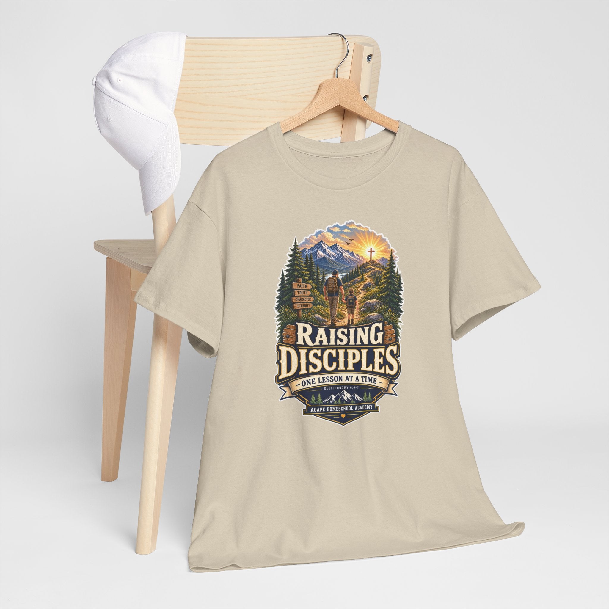 Agape Homeschool Academy Raising Disciples T-Shirt