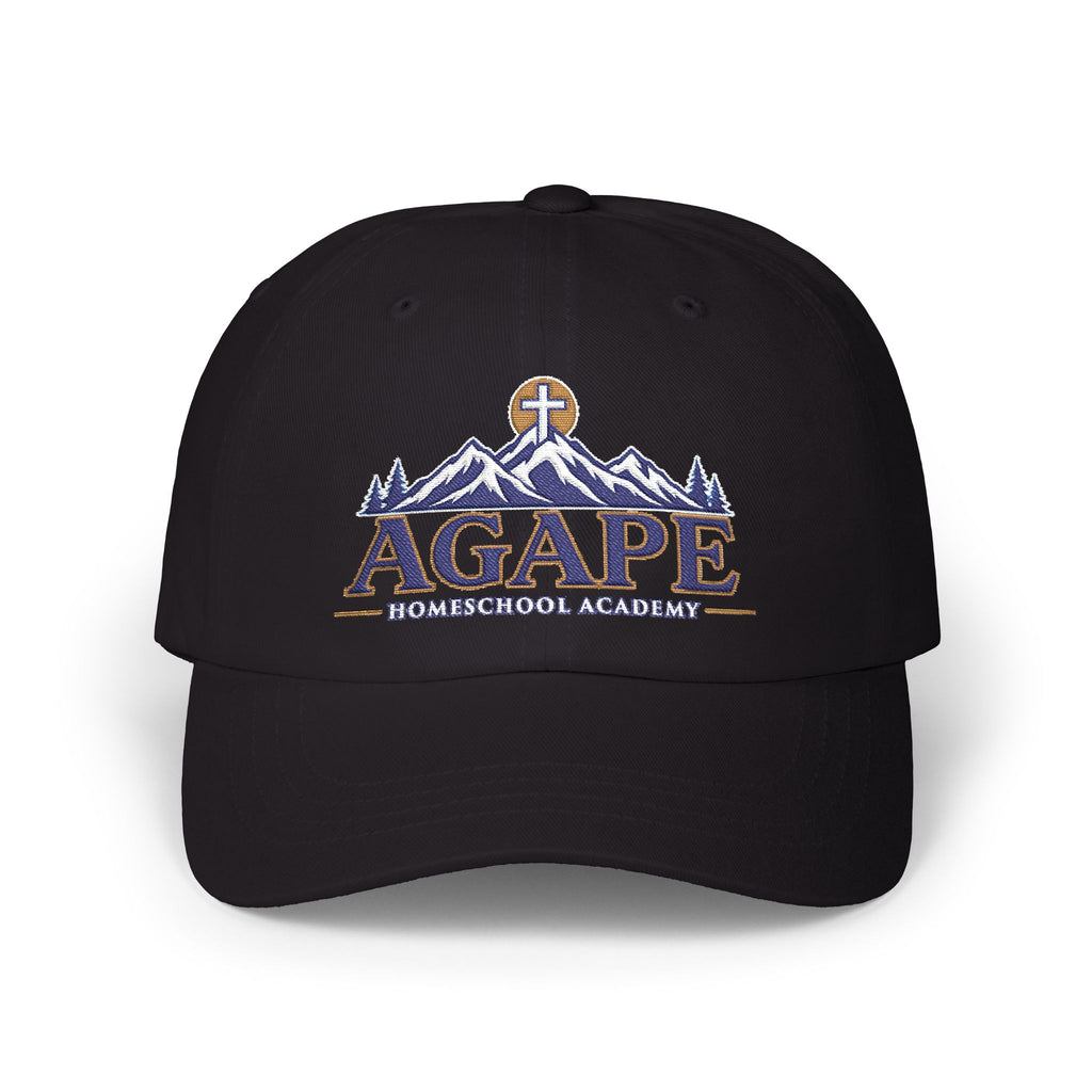 Agape Homeschool Academy Embroidered Mountain Dad Hat