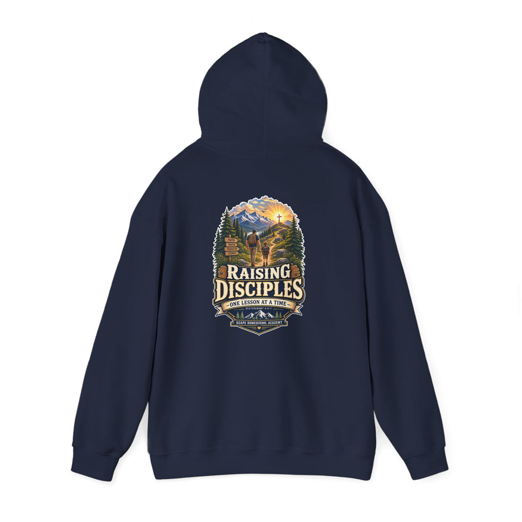 Men's Agape Homeschool Raising Disciples Pullover Hoodie
