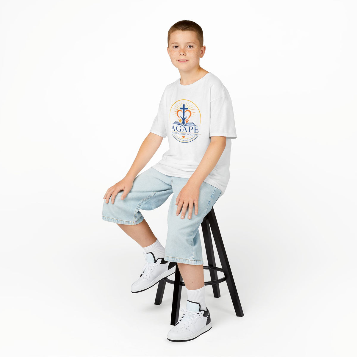 Doves Agape Homeschool Academy Logo Tee