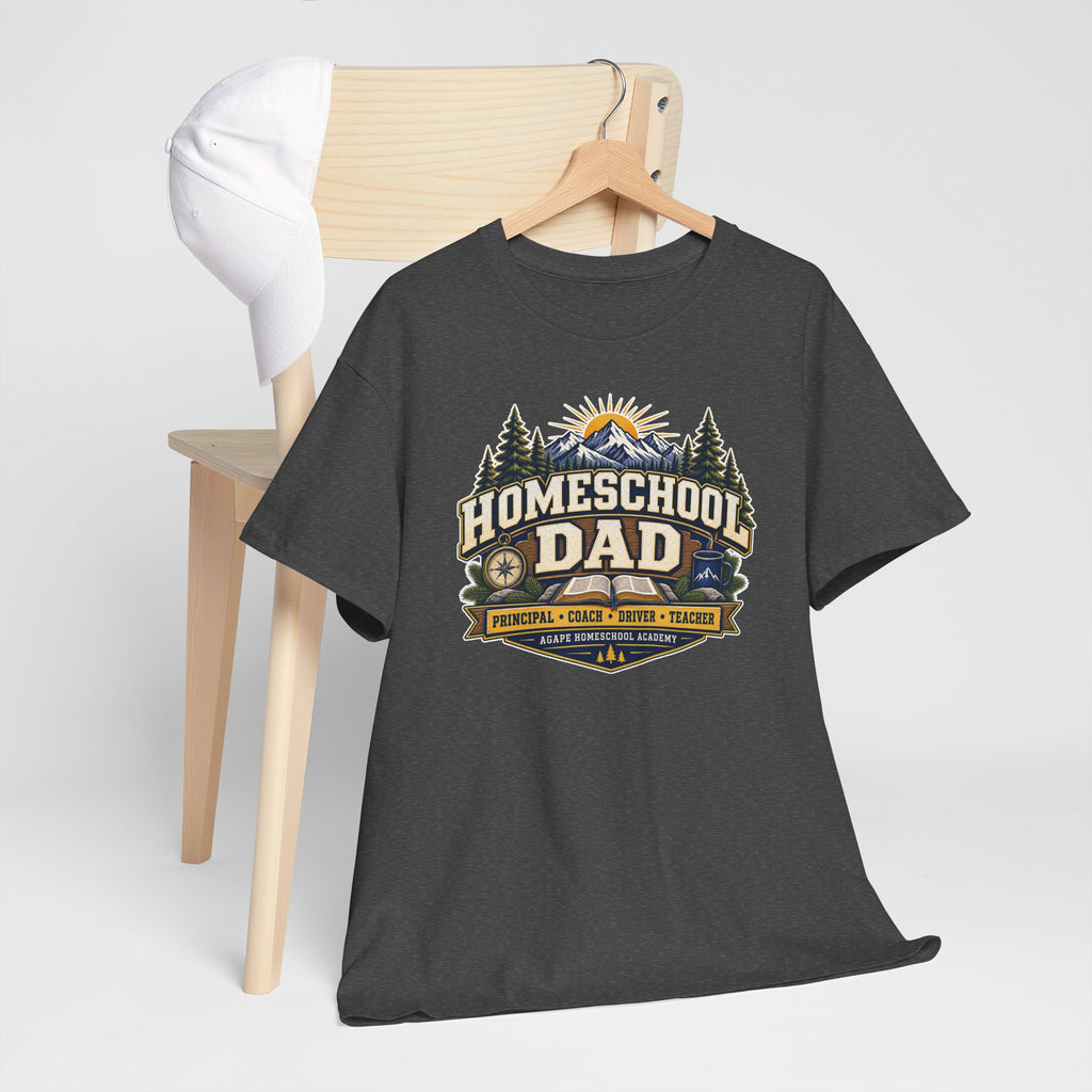 Agape Homeschool Academy Dad T-Shirt