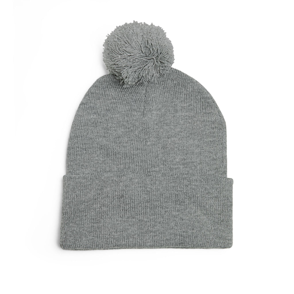 Agape Homeschool Academy Embroidered Pom Pom Beanie (Dark Colors)