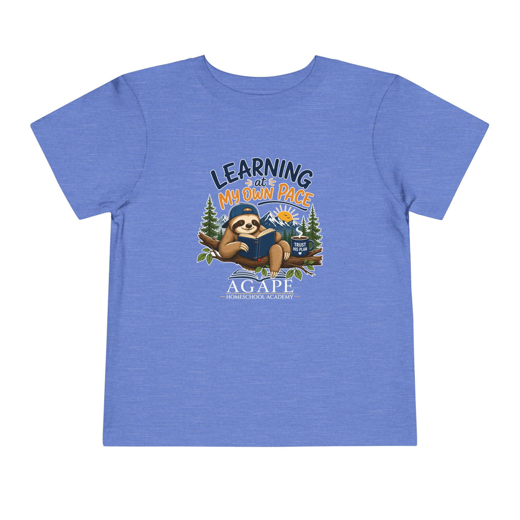 Tots Learning At My Own Pace Sloth Tee